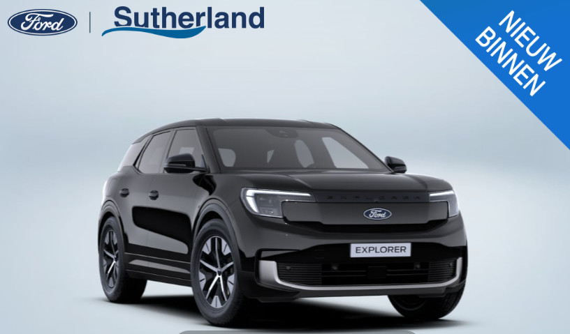 Ford Explorer Extended Range RWD 77 kWh Incl. Gratis laadpaal!! | SCI Ford Voorraad | Driver Assistance Pack | Agate Black