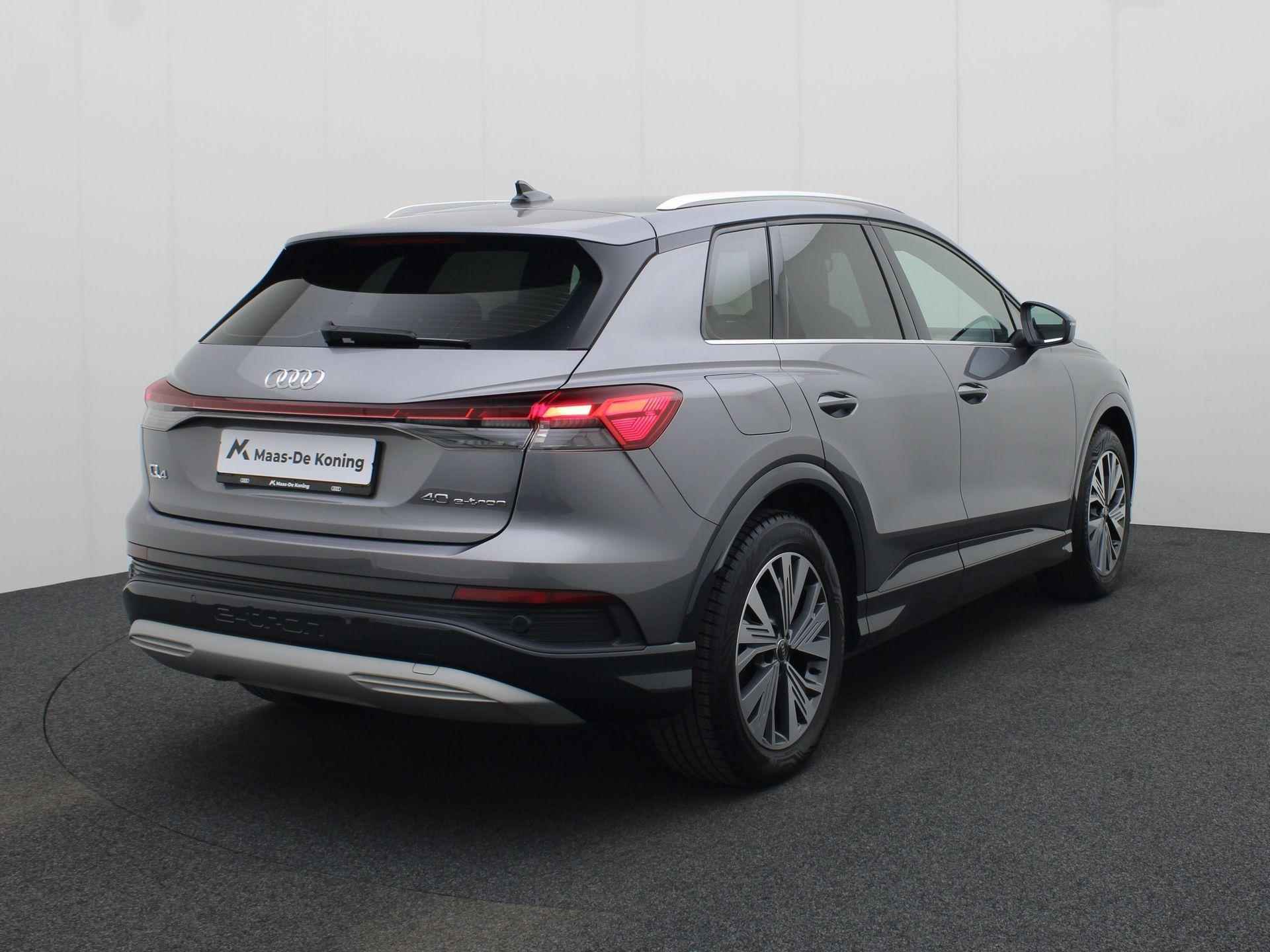 Audi Q4 e-tron 40 Launch edition Advanced 150kW/204PK 82 kWh · App connect · Stoelverwarming · Parkeersensoren - 3/47