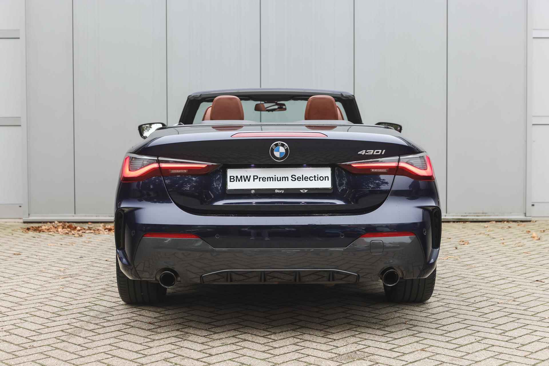 BMW 4 Serie Cabrio 430i High Executive M Sport Automaat / Laserlight / Air Collar / Active Cruise Control / Comfort Access / Parking Assistant / Live Cockpit Professional - 6/38