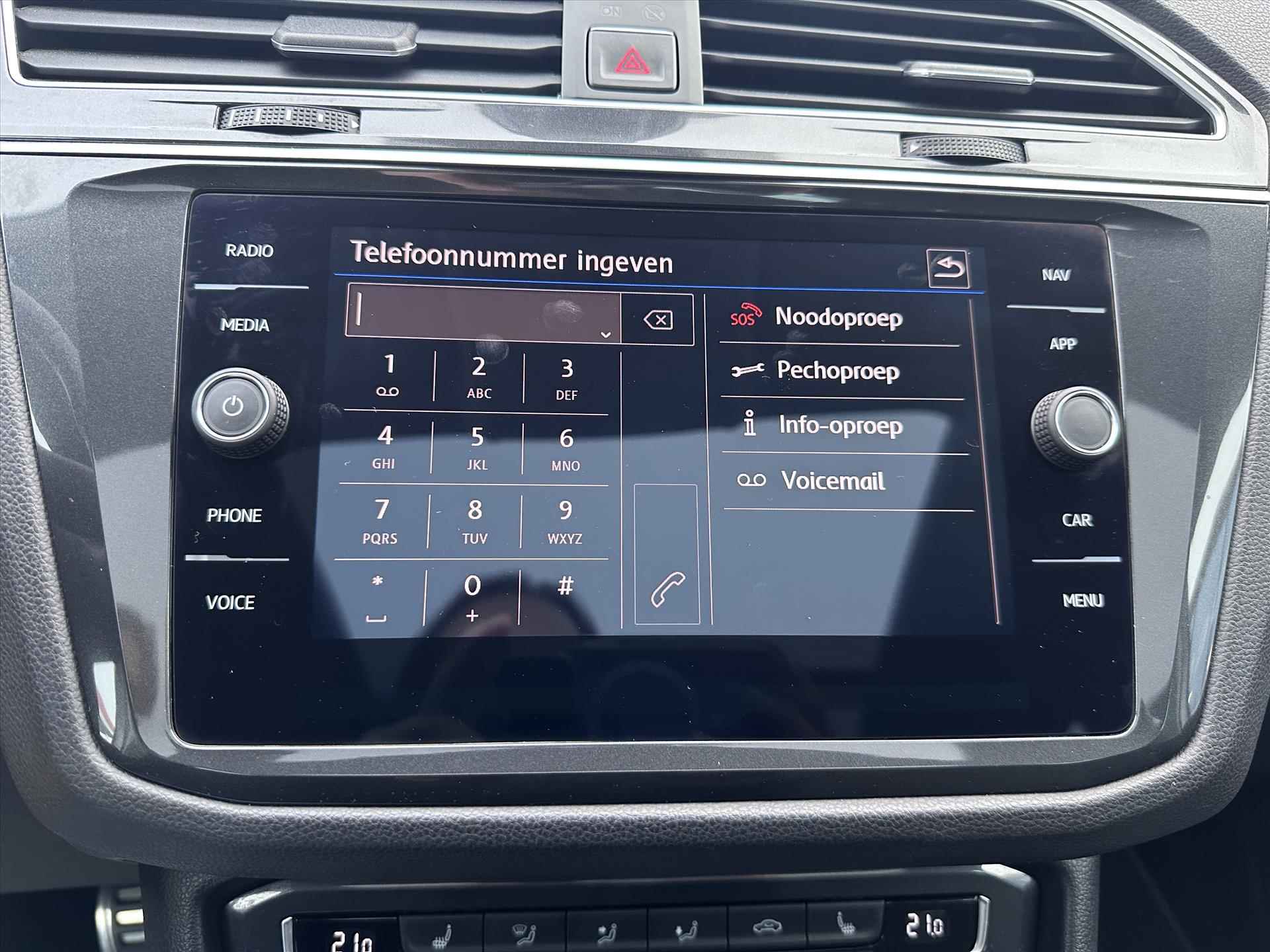 Volkswagen Tiguan 1.4 TSI R-Line 4-Motion / Trekhaak / Carplay / Stoelverwarming - 13/67