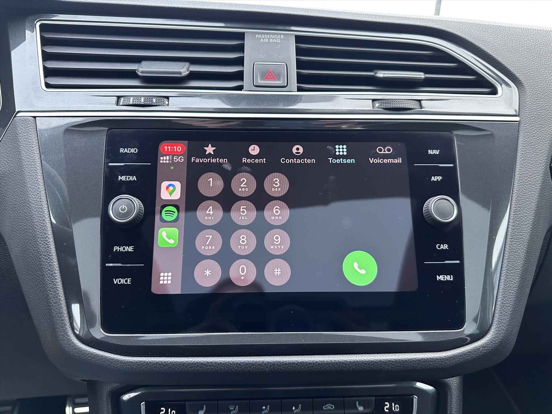 Volkswagen Tiguan 1.4 TSI R-Line 4-Motion / Trekhaak / Carplay / Stoelverwarming - 21/67