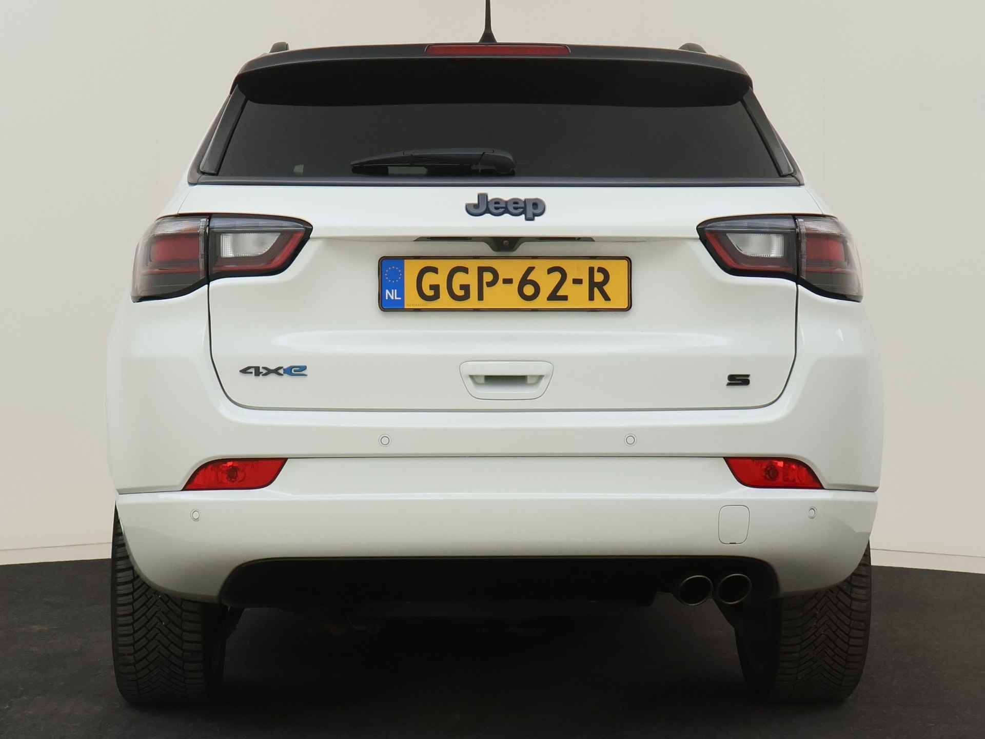 Jeep Compass 4xe 240 Plug-in Hybrid 4WD Electric S | Lederen bekleding | Camera | Navigatie - 6/58