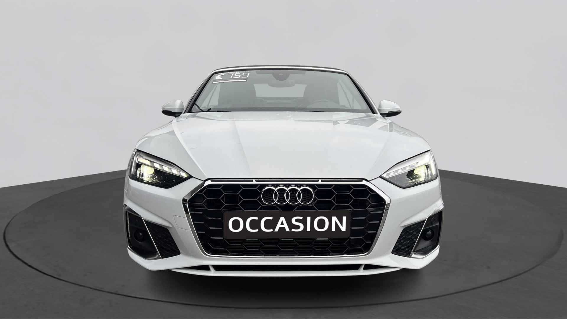 Audi A5 Cabriolet 40 TFSI S edition | 204PK | Parkeerhulp + | 19" LMV | Stoel+Nekverwarming | Leder | - 2/37