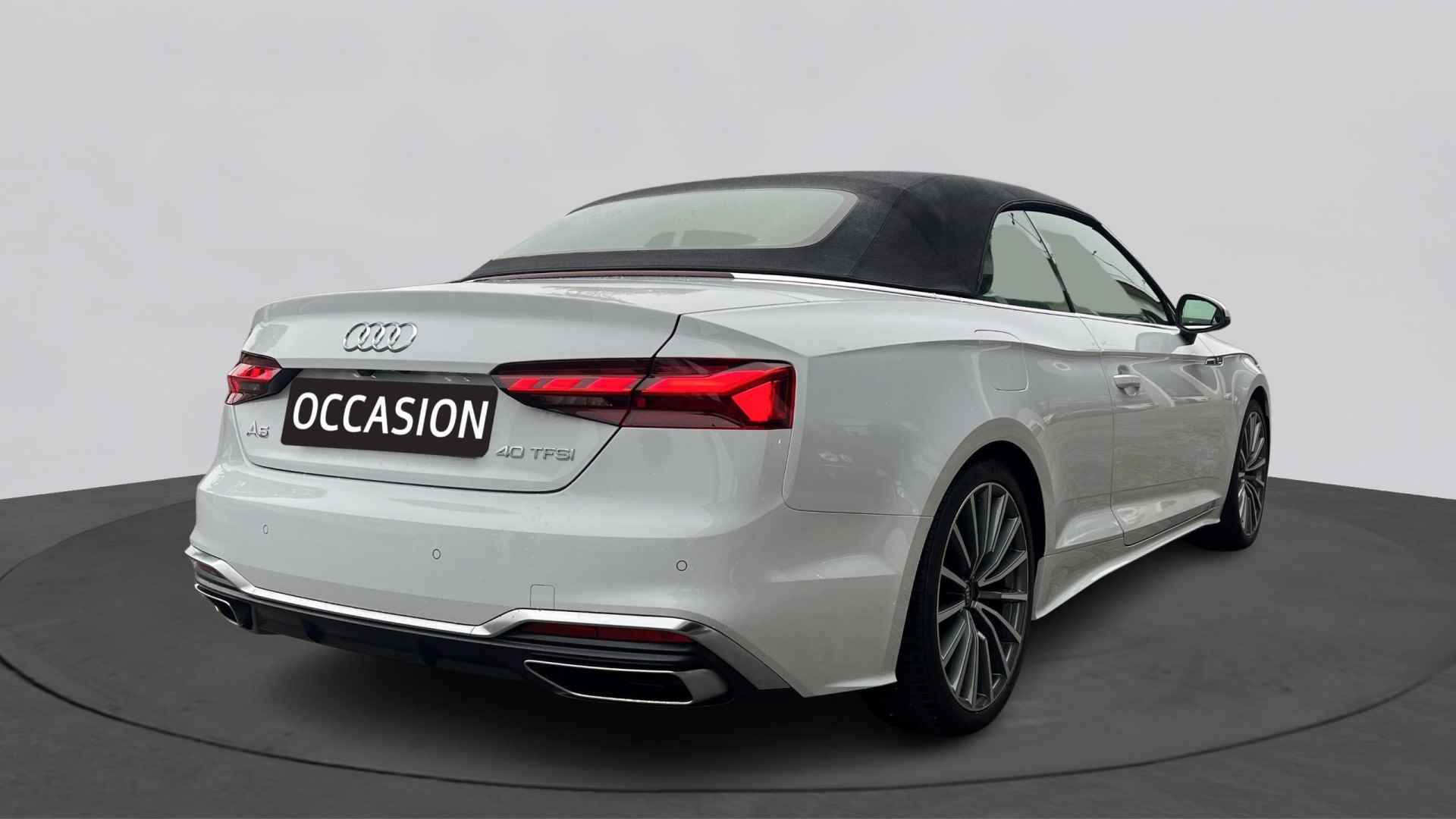 Audi A5 Cabriolet 40 TFSI S edition | 204PK | Parkeerhulp + | 19" LMV | Stoel+Nekverwarming | Leder | - 7/37