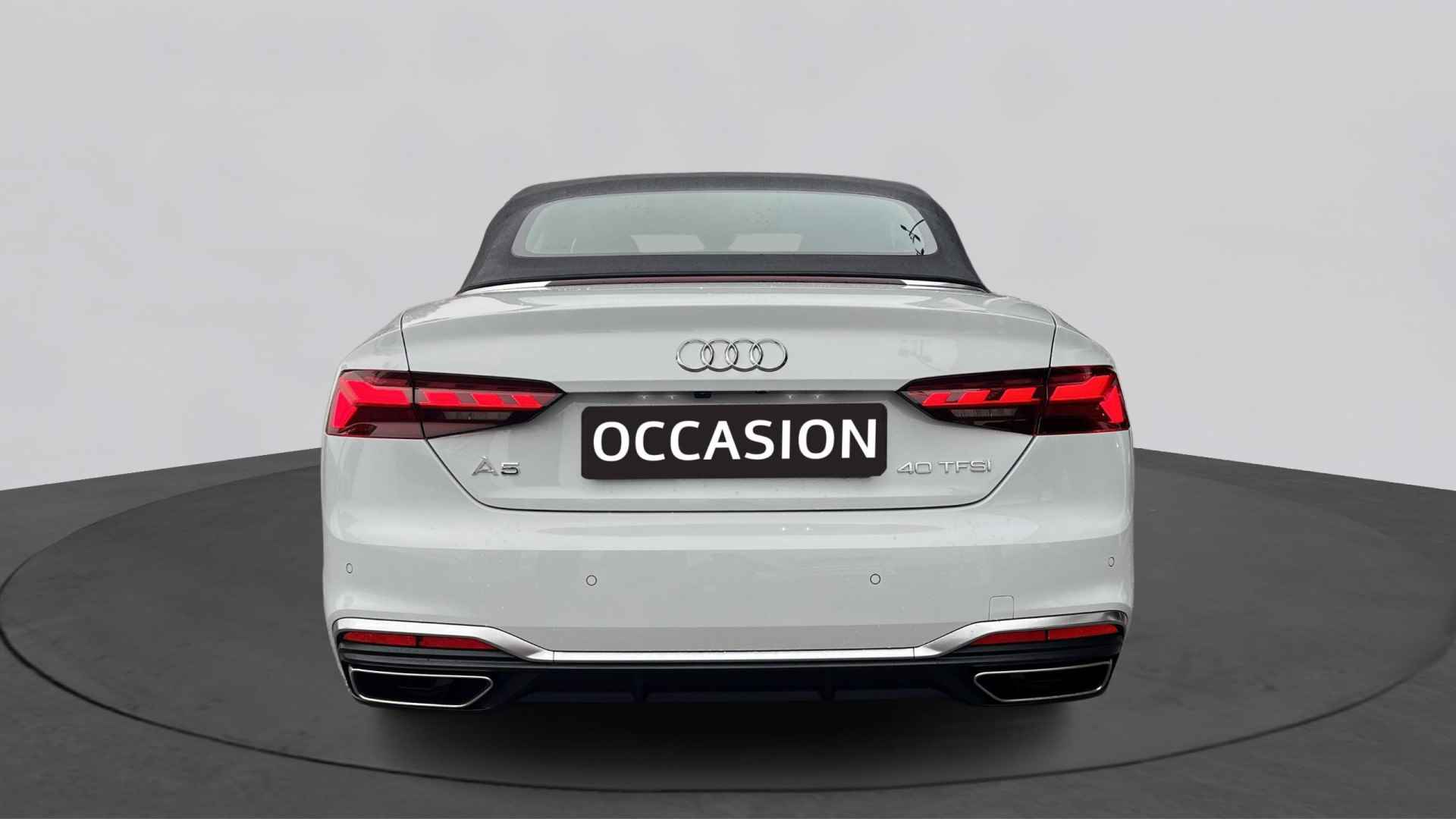 Audi A5 Cabriolet 40 TFSI S edition | 204PK | Parkeerhulp + | 19" LMV | Stoel+Nekverwarming | Leder | - 8/37