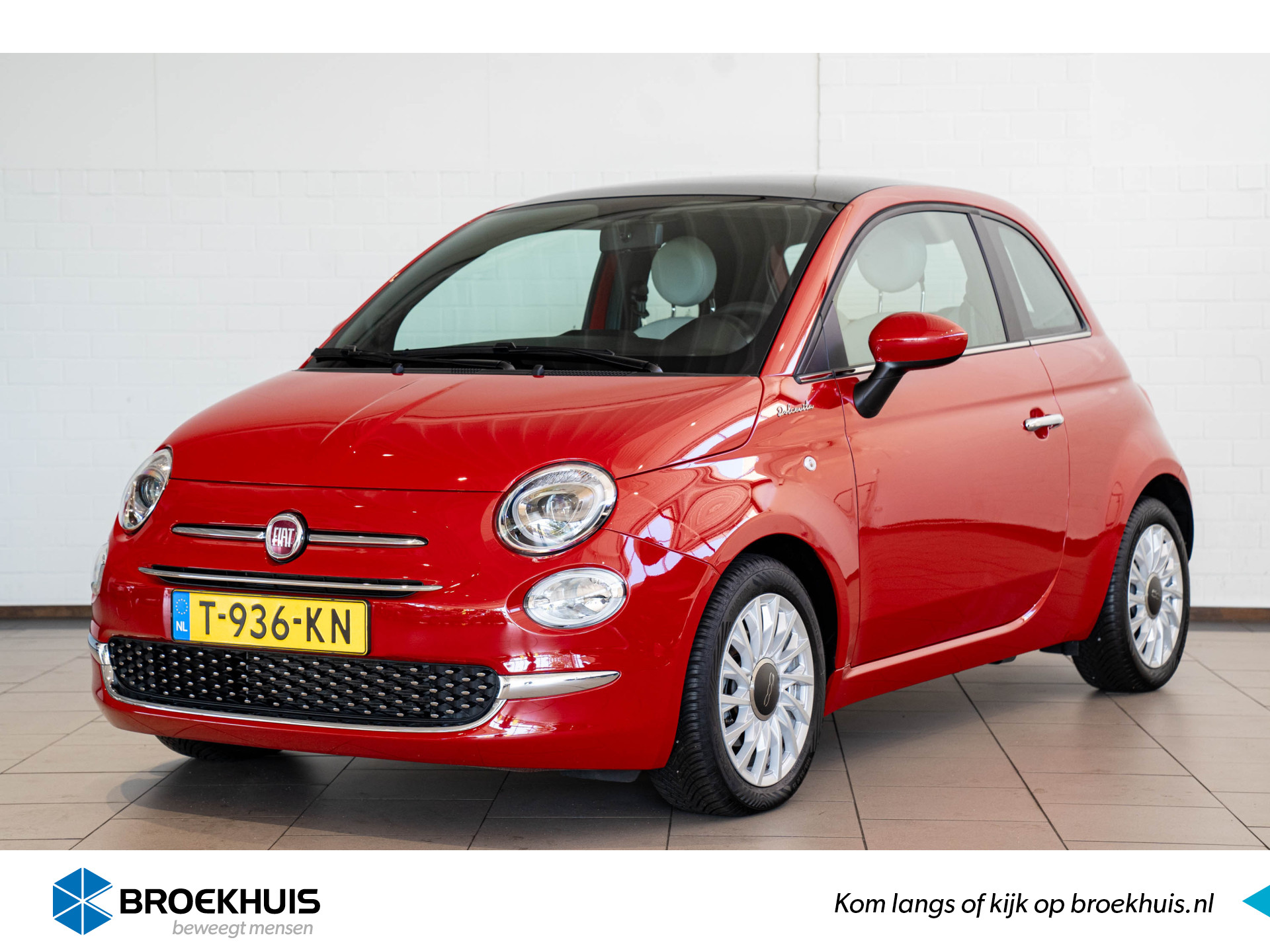 Fiat 500 1.0 Hybrid Dolcevita | Panoramadak | Cruise Controle | Airco | Apple Carplay & Android Auto |