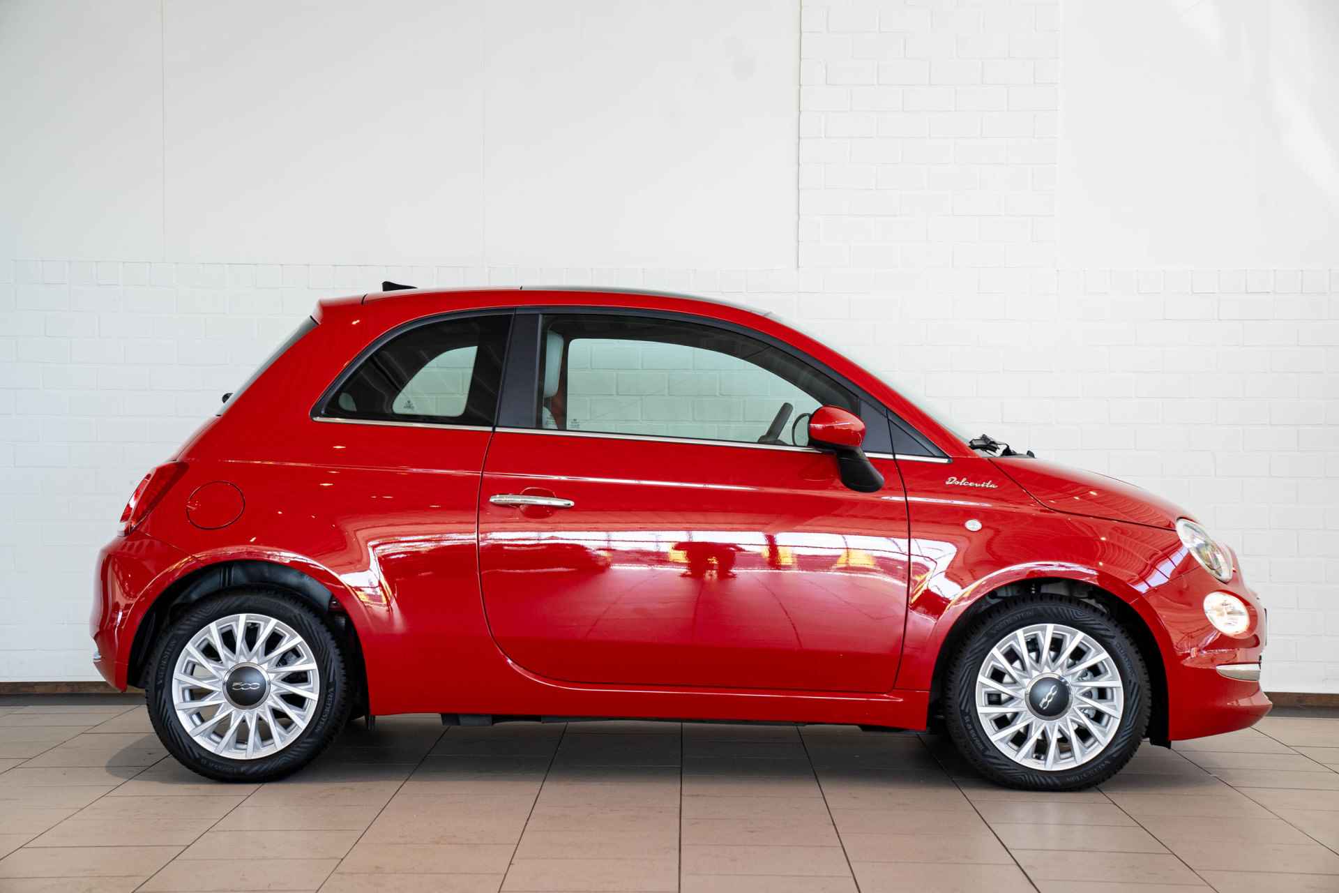 Fiat 500 1.0 Hybrid Dolcevita | Panoramadak | Cruise Controle | Airco | Apple Carplay & Android Auto | - 6/28