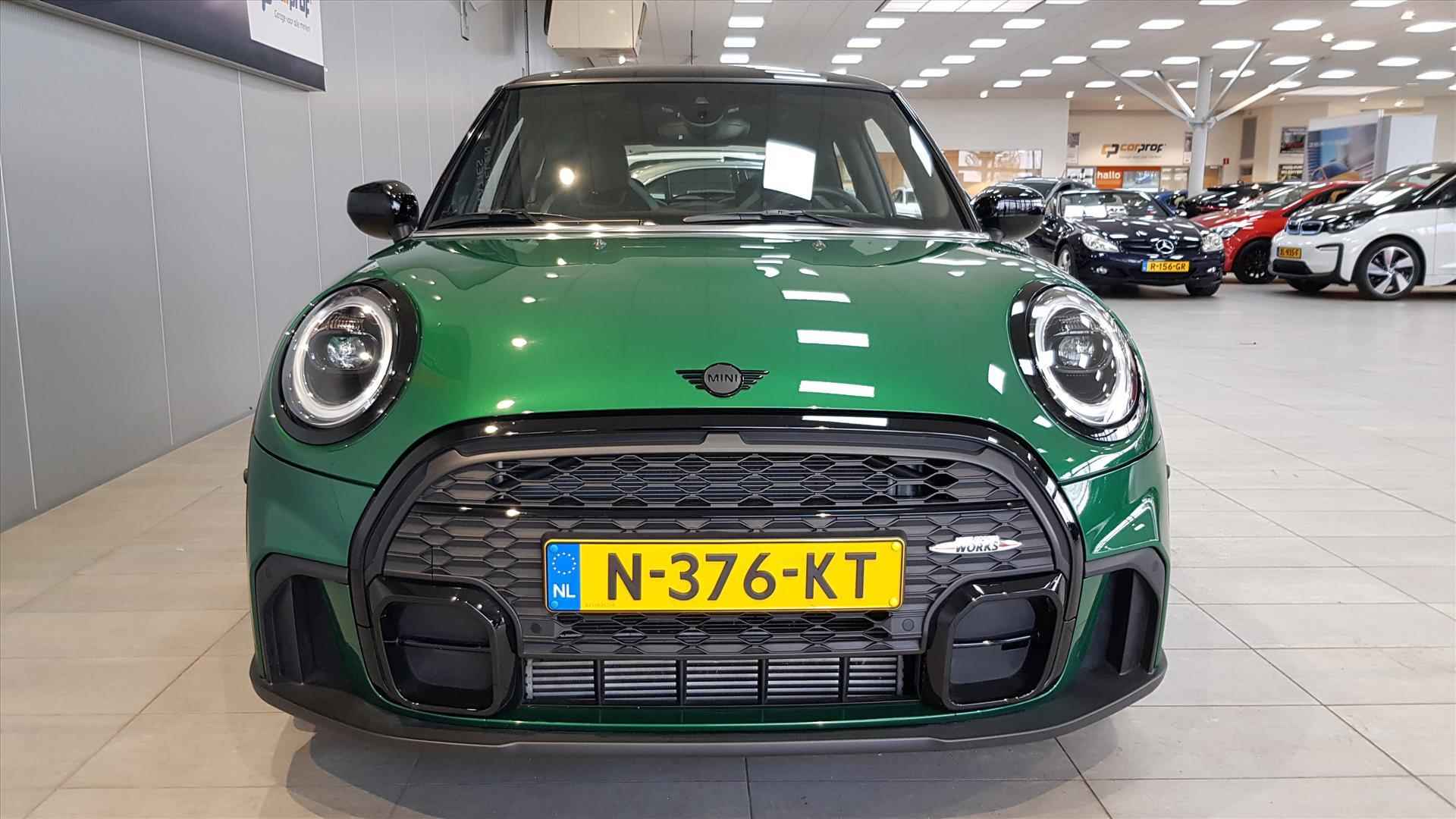 MINI Cooper 136 pk JCW | Panorama | Leder + Alcantara | Groen - 7/42