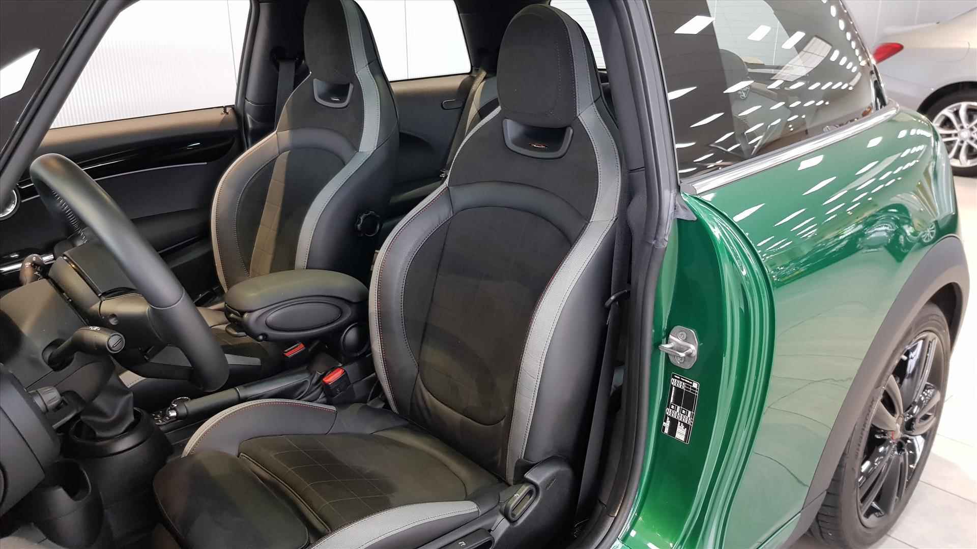 MINI Cooper 136 pk JCW | Panorama | Leder + Alcantara | Groen - 18/42