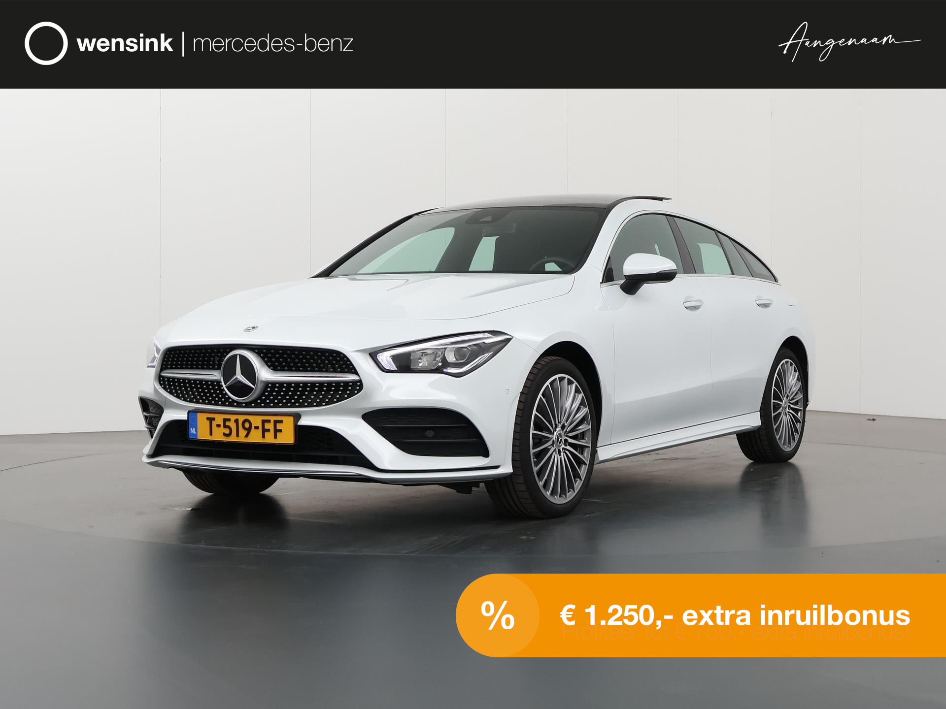 Mercedes-Benz CLA-klasse Shooting Brake 250 e AMG Line | Panoramadak | 19'' velgen | Keyless Go | Sfeerverlichting | achteruitrijcamera | High peformance led |