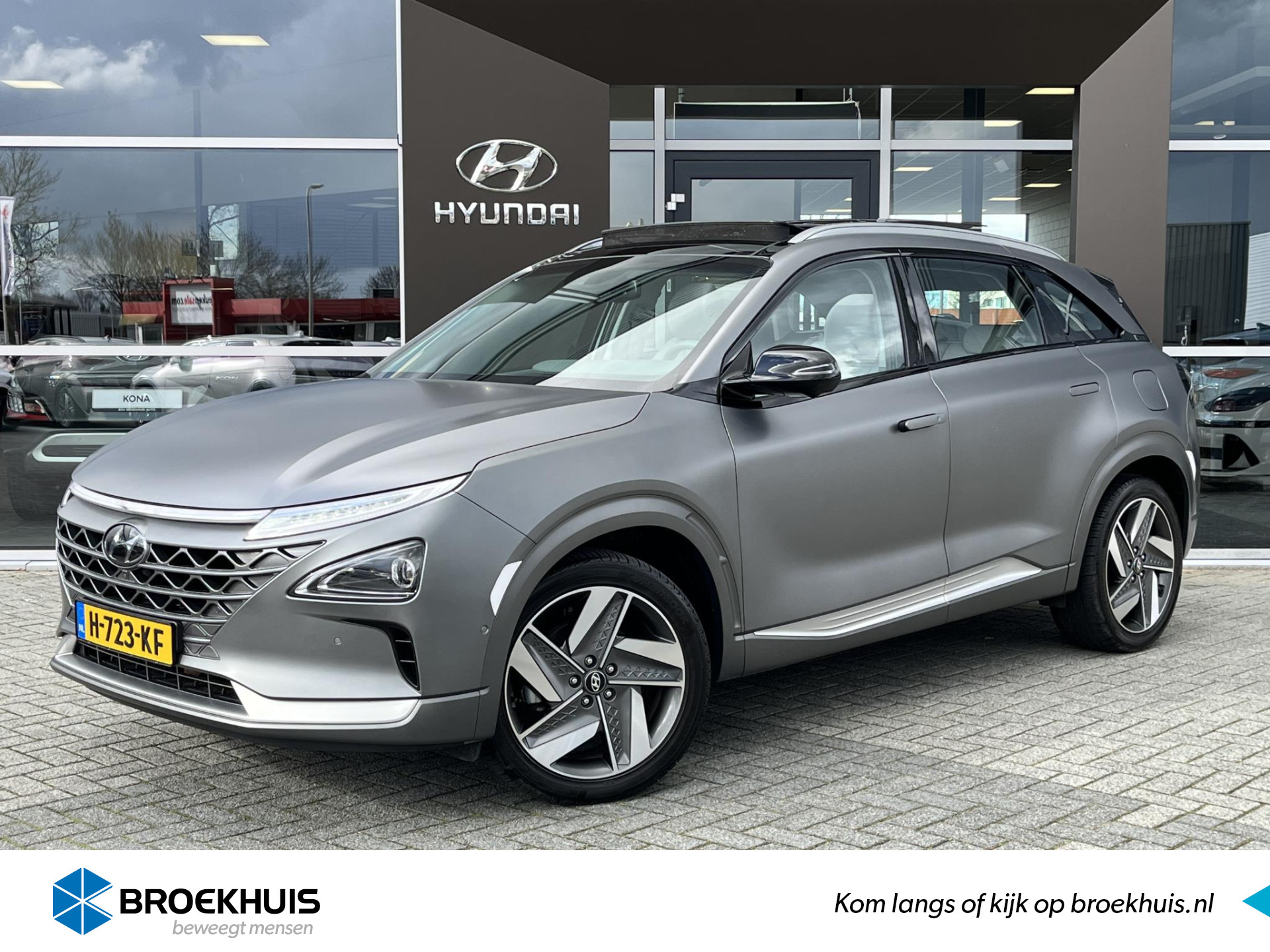 Hyundai NEXO FCEV Plus Pack | SCHUIF-KANTELDAK | LEDER l WATERSTOF l WEGENBELASTINGVRIJ