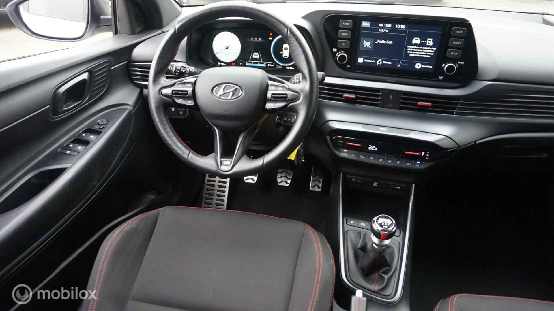 Hyundai i20 1.0 T-GDI N Line 17 inch | Apple Carplay / Android auto | Stuur + Stoelverwarming - 9/33