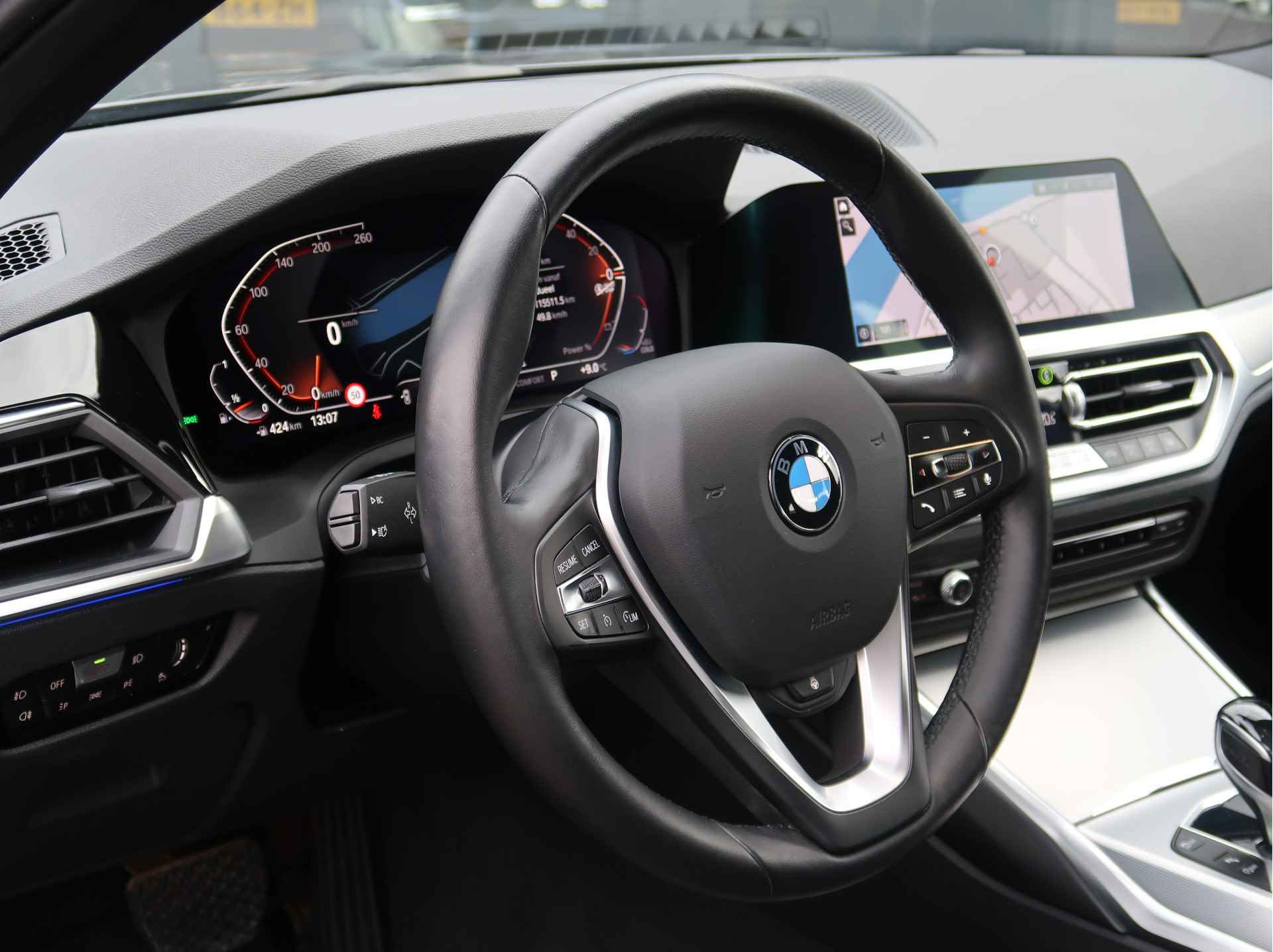 BMW 3 Serie Touring 318i High Executive | Stoel-Stuur Verw | Leder | Sportline | Digi Cockpit | - 12/28