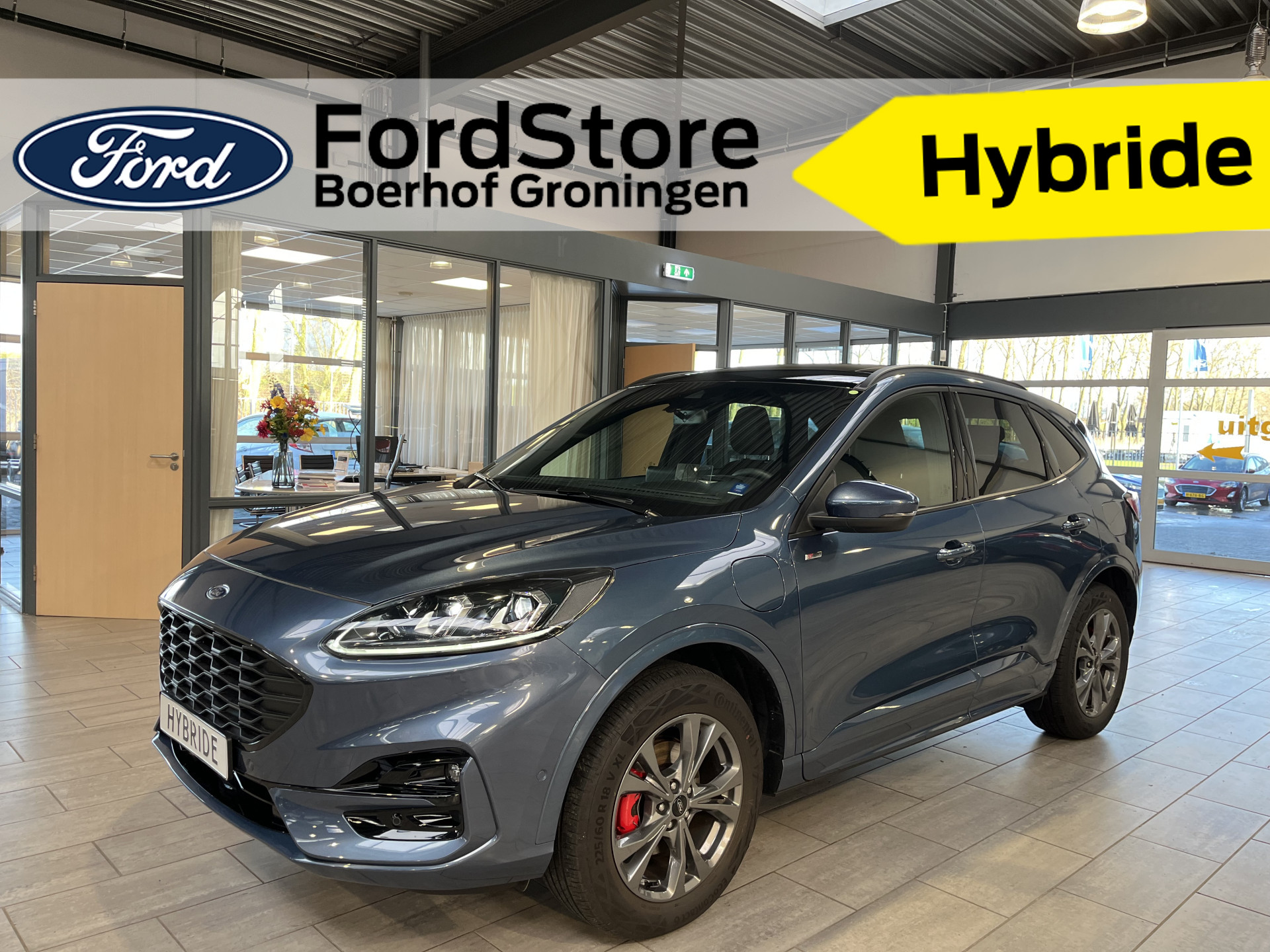 Ford Kuga 2.5 PHEV 225pk ST-Line X | Pano | Adapt Cruise I Winter Pack I 2 Camera's | Adapt. LED | fabr. gar. tm 05-2028