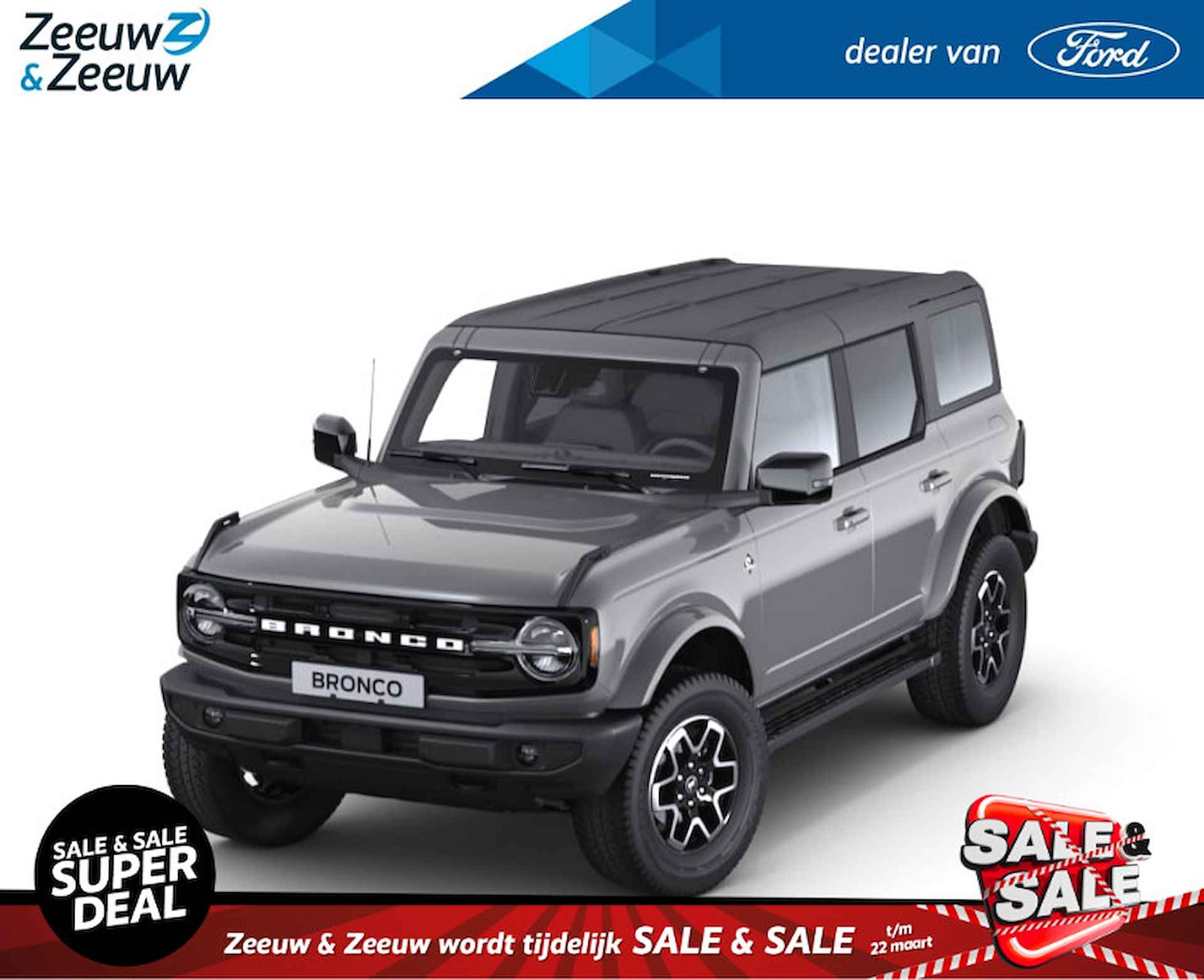 Ford Bronco 2.7 Outer Banks 335pk | Nieuw te bestellen