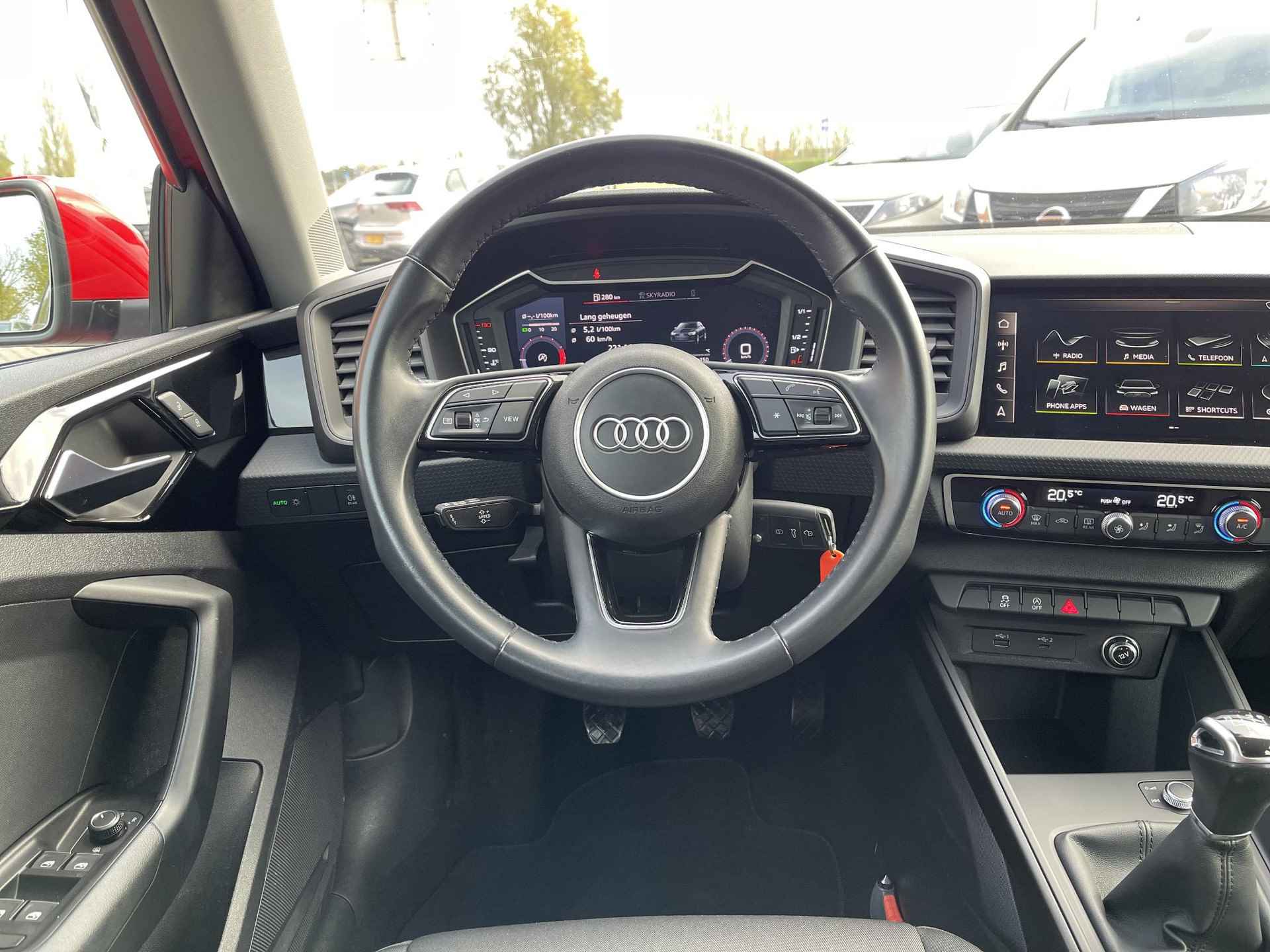 Audi A1 Sportback 25 TFSI Pro Line | Virtual Cockpit | Apple Carplay/Android Auto | Cruise & Climate Control | Park. Sensor | Sportstuur (Leder) | Rijklaarprijs! - 14/26