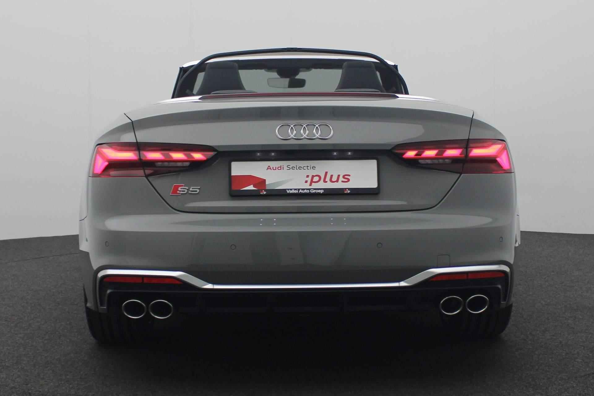 Audi S5 Cabriolet 3.0 TFSI 354PK tiptronic quattro | Laser LED | Elektr. voorstoelen met massage | B&O | 19 inch | Keyless | Camera | ACC | Navi - 19/48