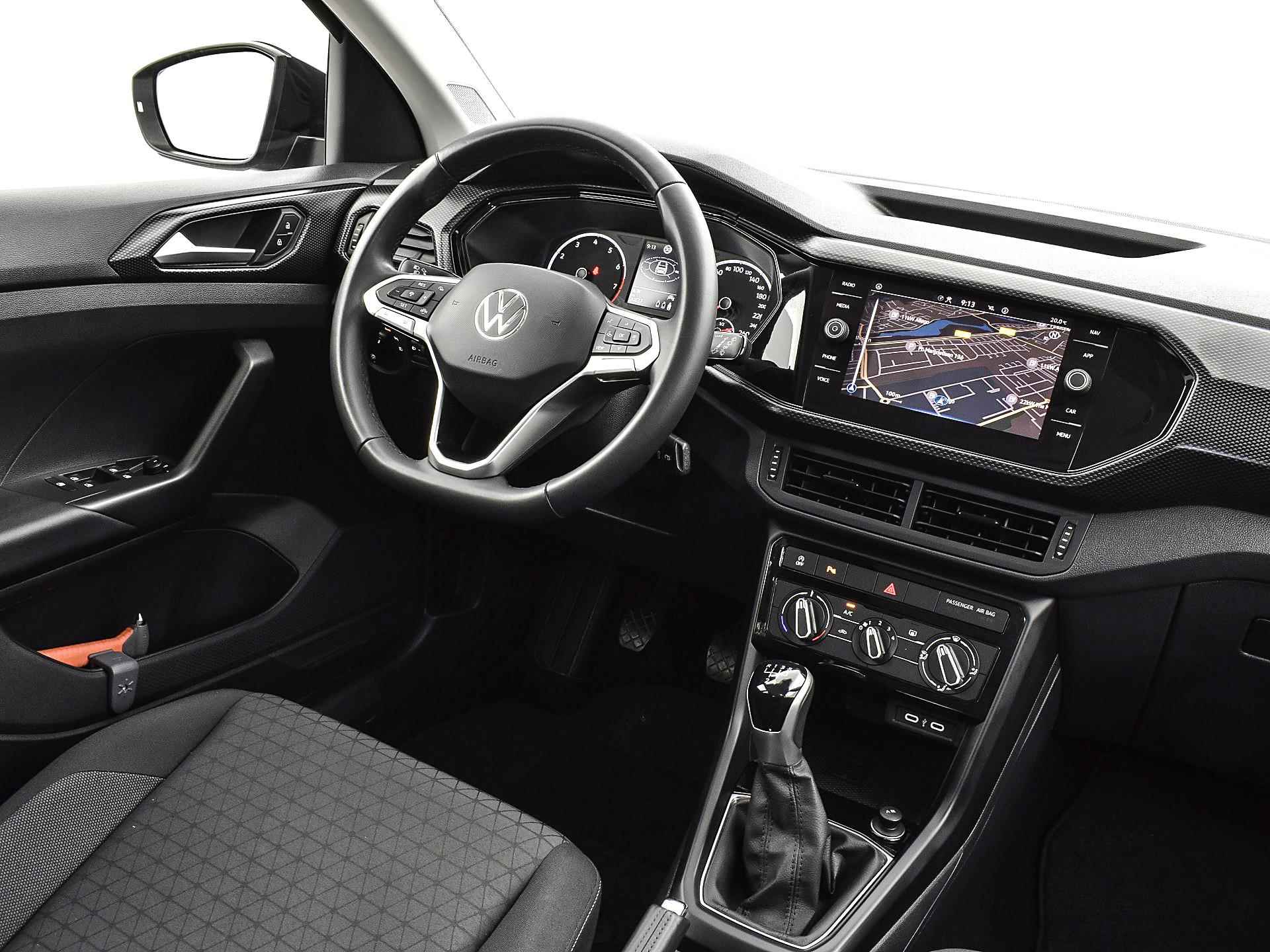 Volkswagen T-Cross 1.0 Tsi 95pk Life | Airco | Navi | App-Connect | DAB | ACC | P-Sensoren | 16'' Inch | Garantie t/m 21-06-2027 of 100.000km - 16/32