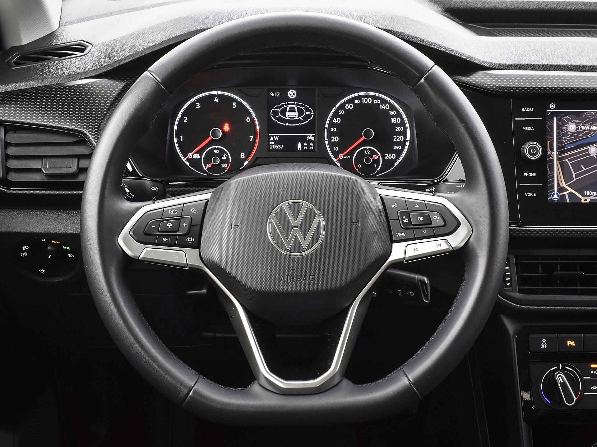 Volkswagen T-Cross 1.0 Tsi 95pk Life | Airco | Navi | App-Connect | DAB | ACC | P-Sensoren | 16'' Inch | Garantie t/m 21-06-2027 of 100.000km - 20/32