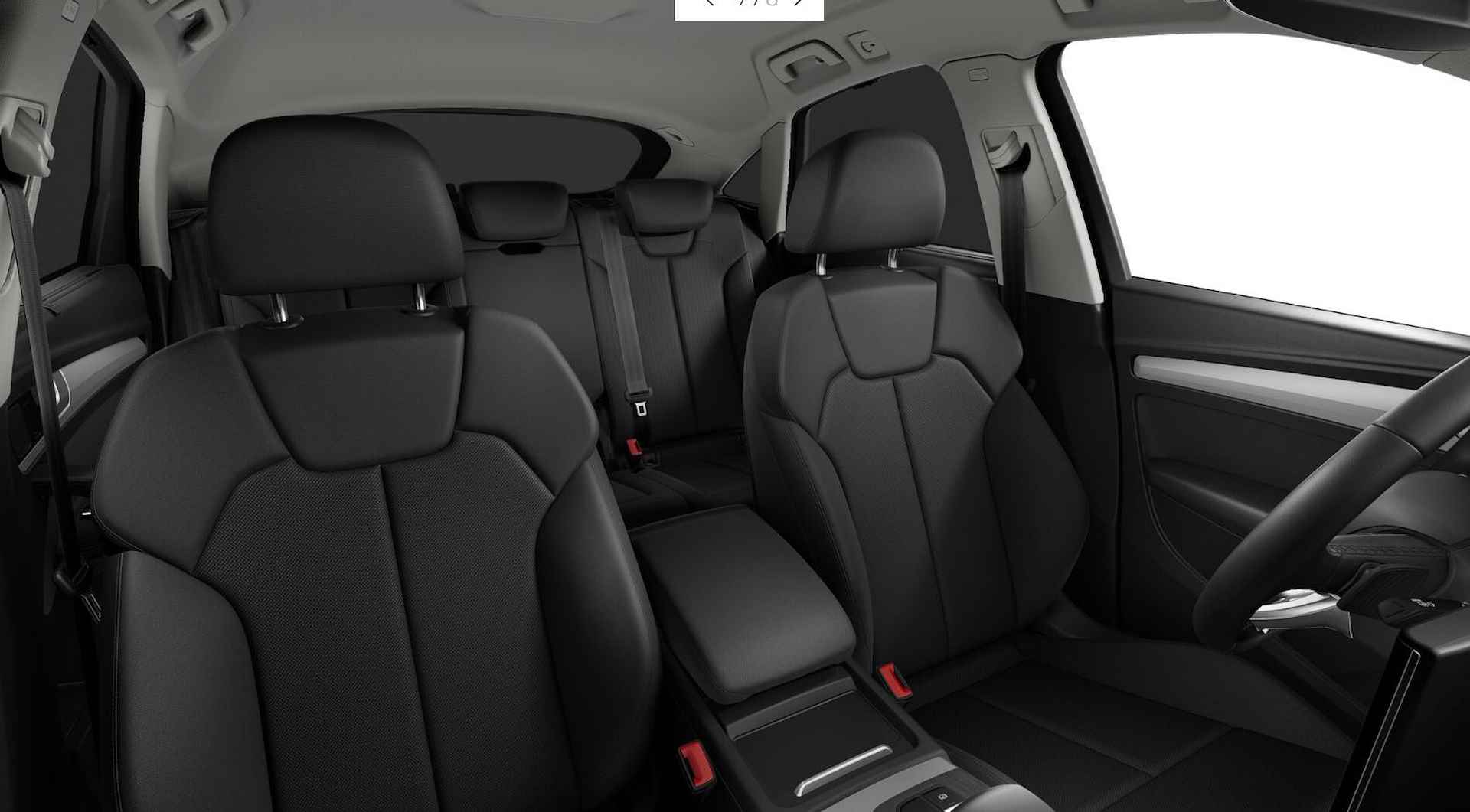 Audi Q5 Sportback 55 TFSI e 367pk quattro S Line exterieur | Head Up | Optiek zwart | Elektr bestuurdersstoel | Trekhaak | City pakket | 18" LM velgen - 6/7