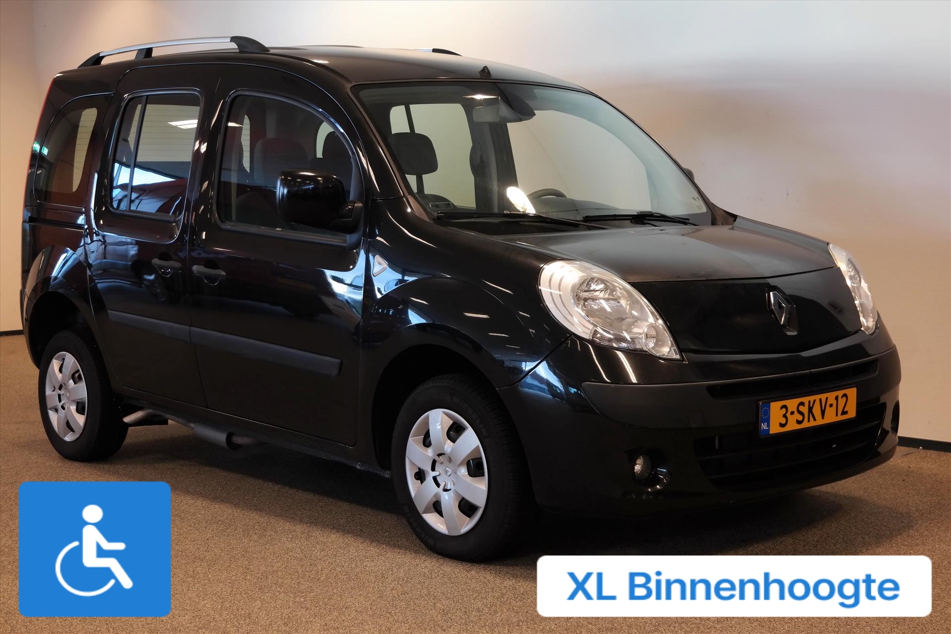 Renault Kangoo Rolstoelauto XXL-Ombouw 150cm