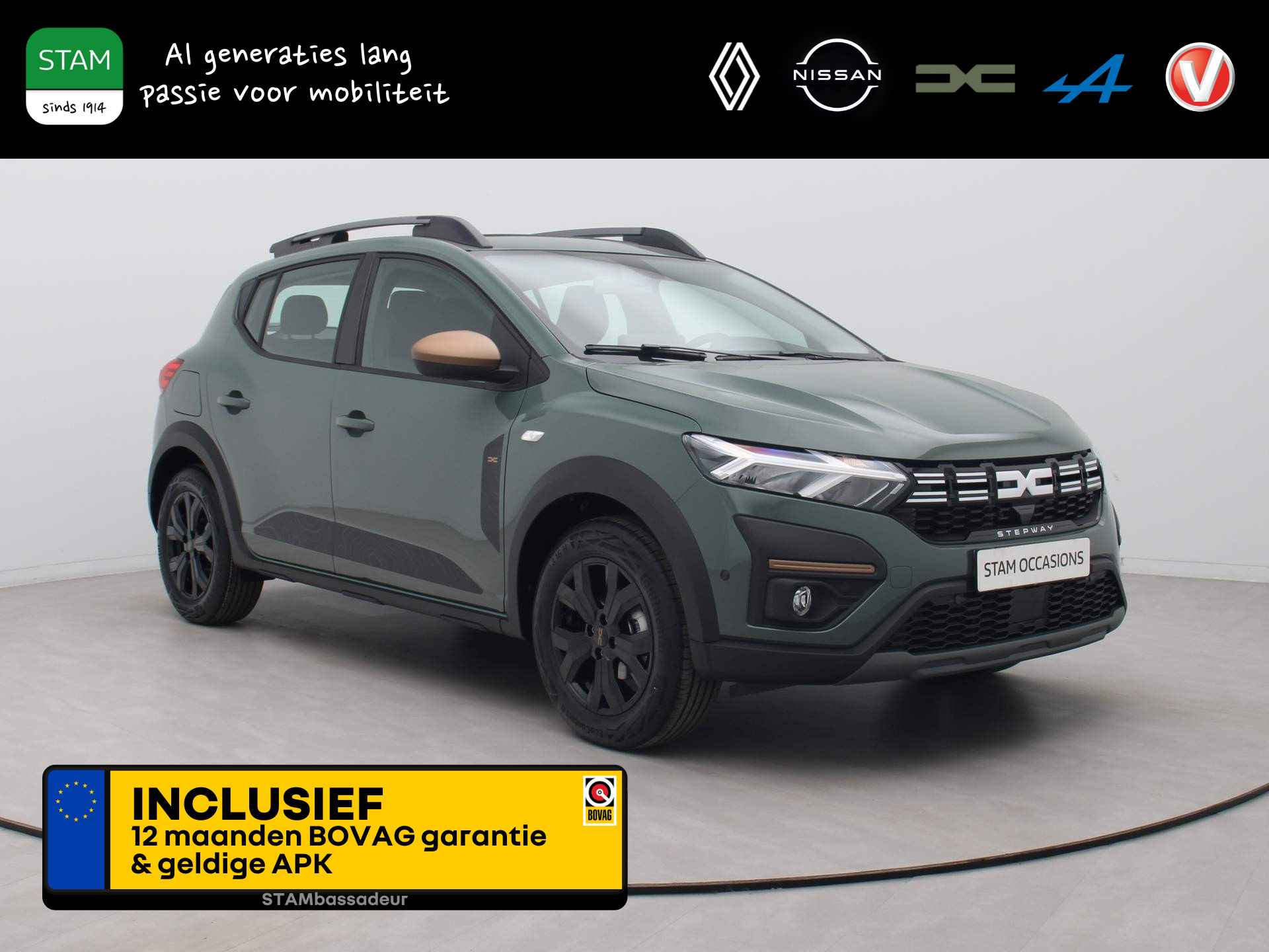 Dacia SANDERO Stepway TCe 100pk ECO-G Extreme LPG Camera | Climate | Navi | Schuifdak - 1/36