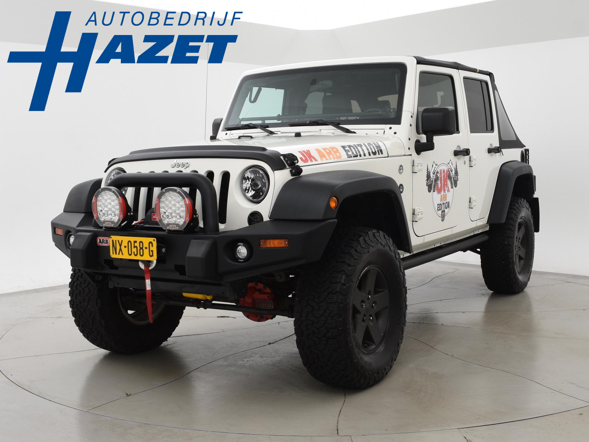 Jeep Wrangler JK 3.8 AUT. OFFROAD EXPERIENCE ARB EDITION + AIRLOCKERS / FRONTLIER / LED