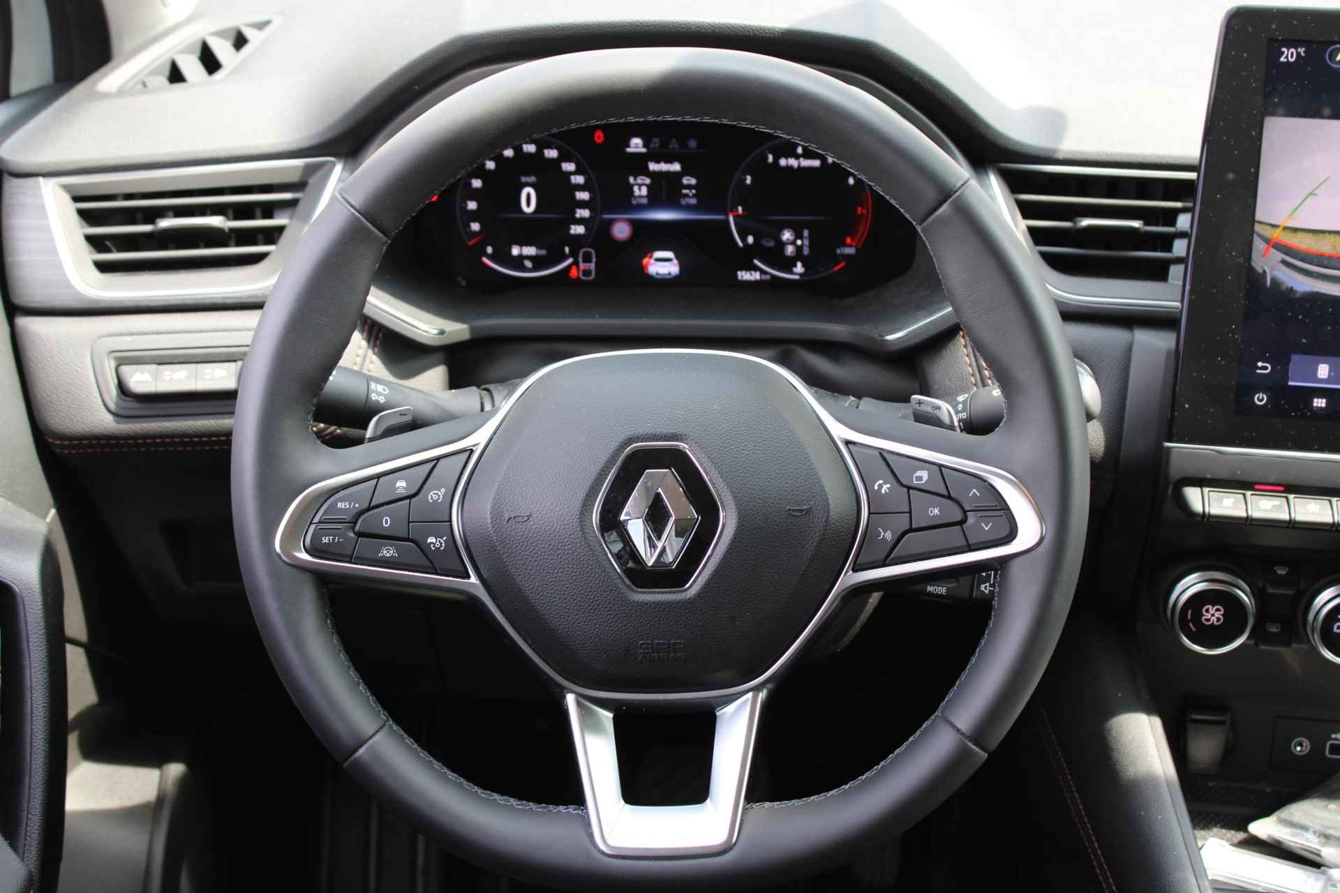 Renault Captur 1.3 Mild Hybrid 160 EDC Iconic | Hoge Instap | Automaat | BOSE | 360" Camera | Navi | Clima | Cruise | Groot Scherm | Geen Import! - 25/46