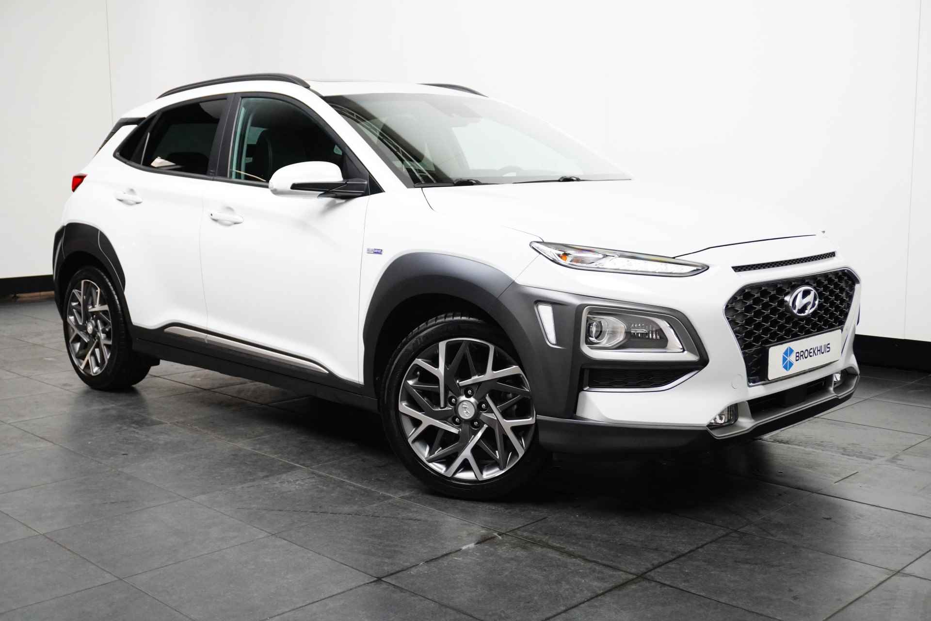 Hyundai KONA 1.6GDI HEV PREMIUM SKY | VOL! | SCHUIFDAK | LEDER | STOELVERWARMING + KOELING | BLIND SPOT | HEAD UP | - 22/33