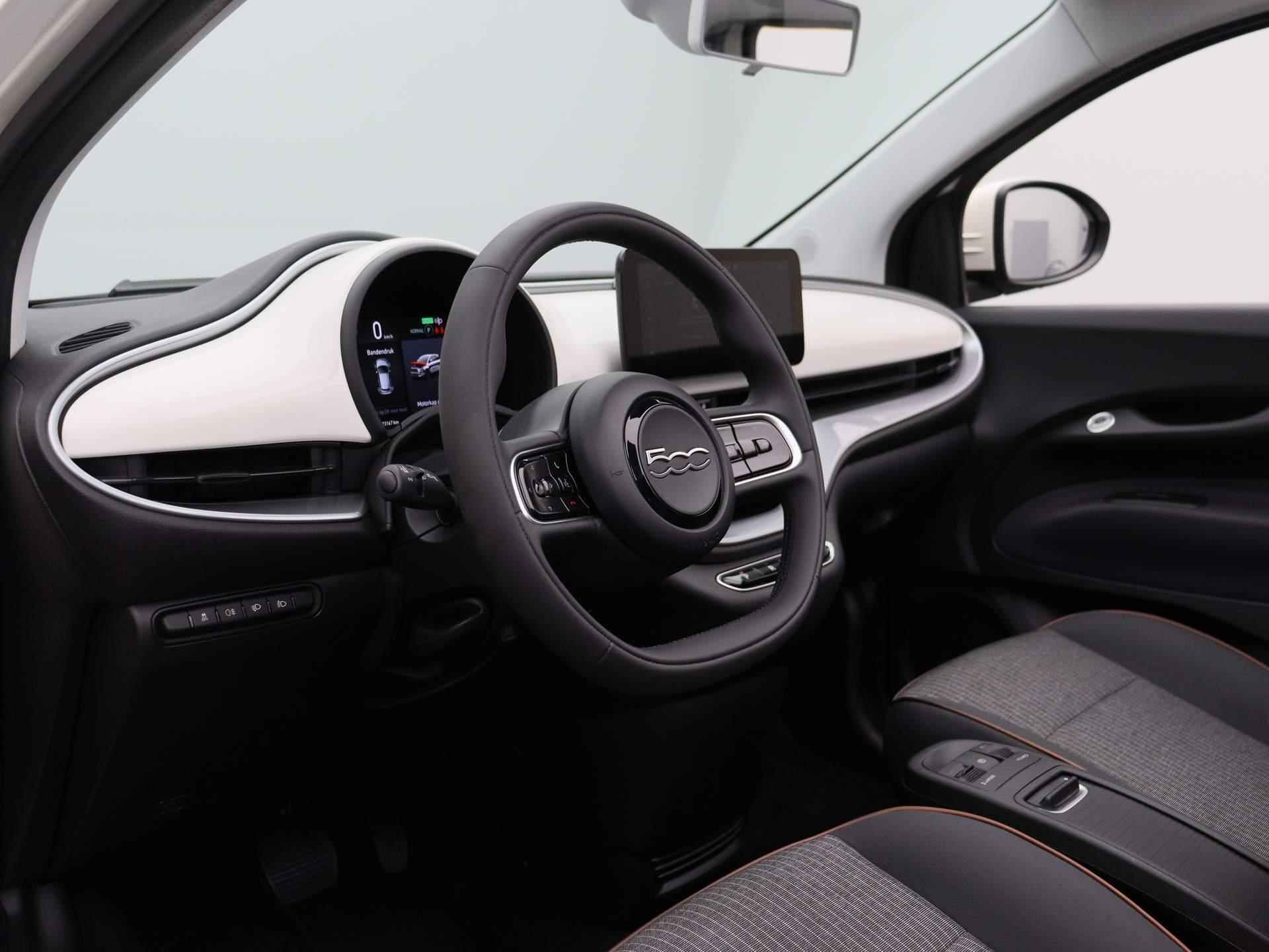 Fiat 500 C Icon 42 kWh | CABRIO | Automaat | Carplay | Navigatie - 31/38