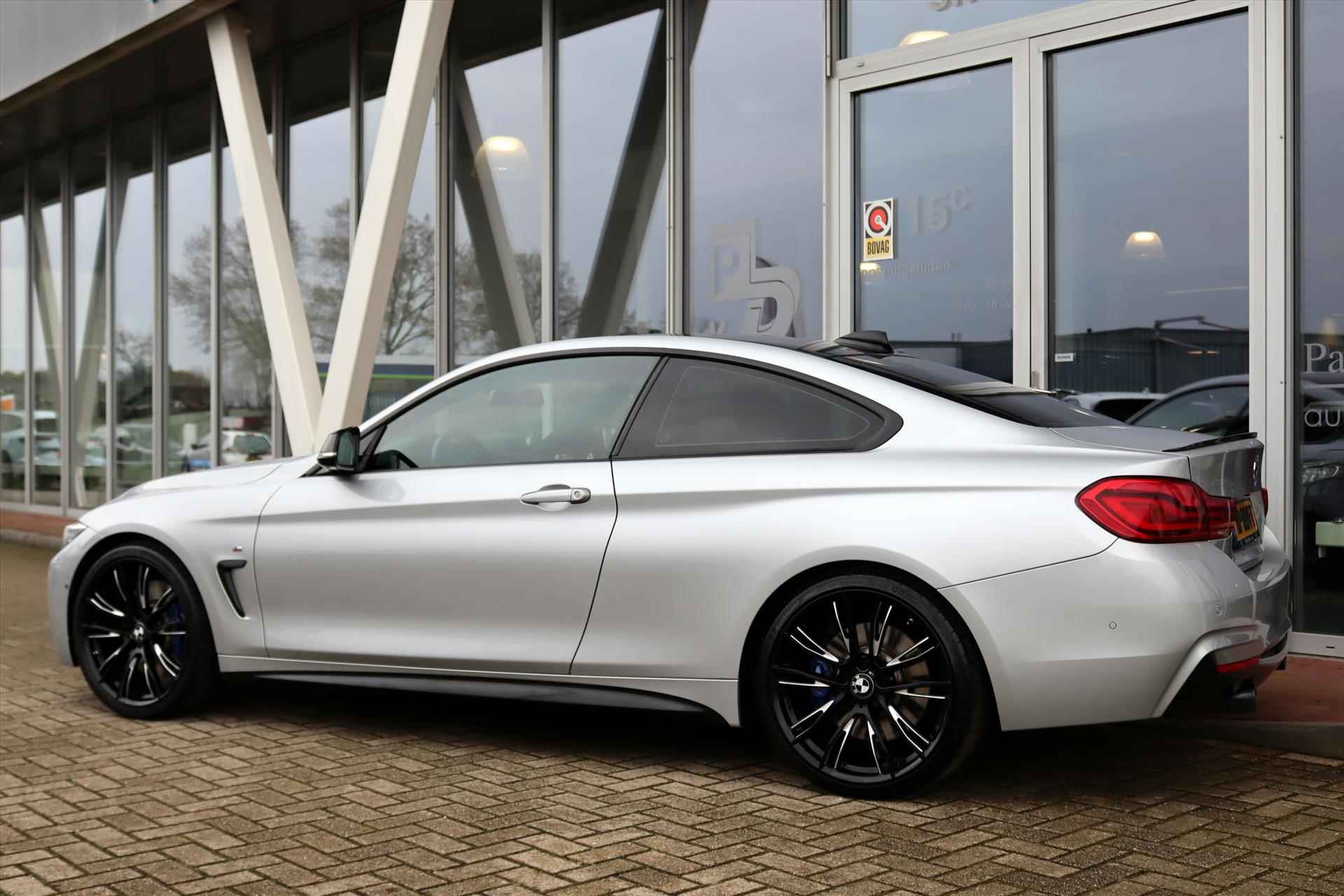 BMW 4-Serie Coupé (f32) 430i AUTOMAAT M-SPORT PLUS PACK Leer | Head Up | 1e Eigenaar | 360 Camera | 20 Inch Lm | Harman Kardon |  Memory | Elect. Trekh. | Stoelverw.| Led | - 3/62