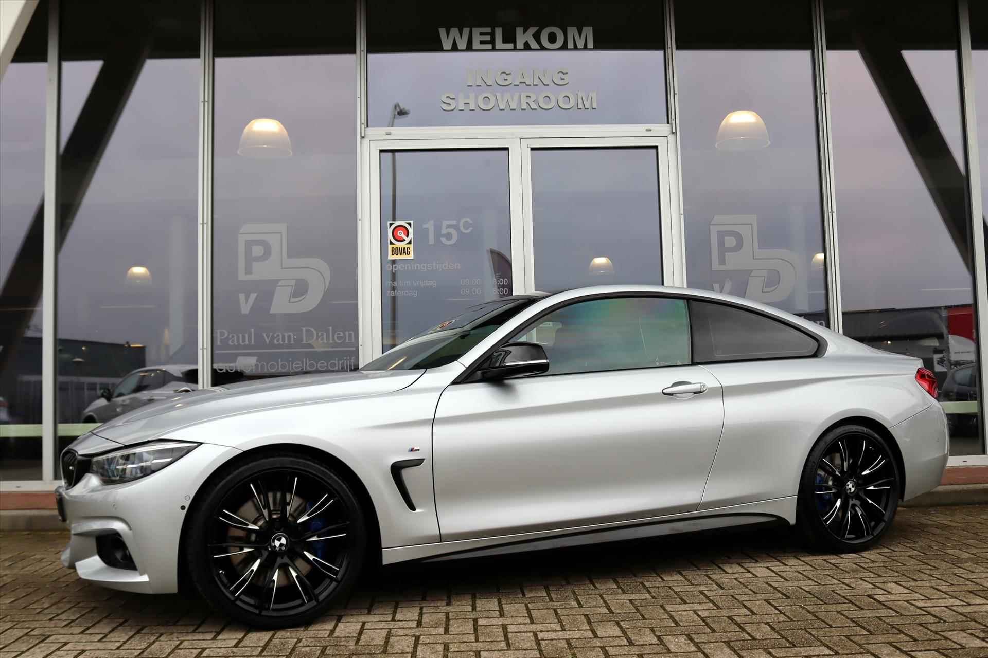 BMW 4-Serie Coupé (f32) 430i AUTOMAAT M-SPORT PLUS PACK Leer | Head Up | 1e Eigenaar | 360 Camera | 20 Inch Lm | Harman Kardon |  Memory | Elect. Trekh. | Stoelverw.| Led | - 4/62