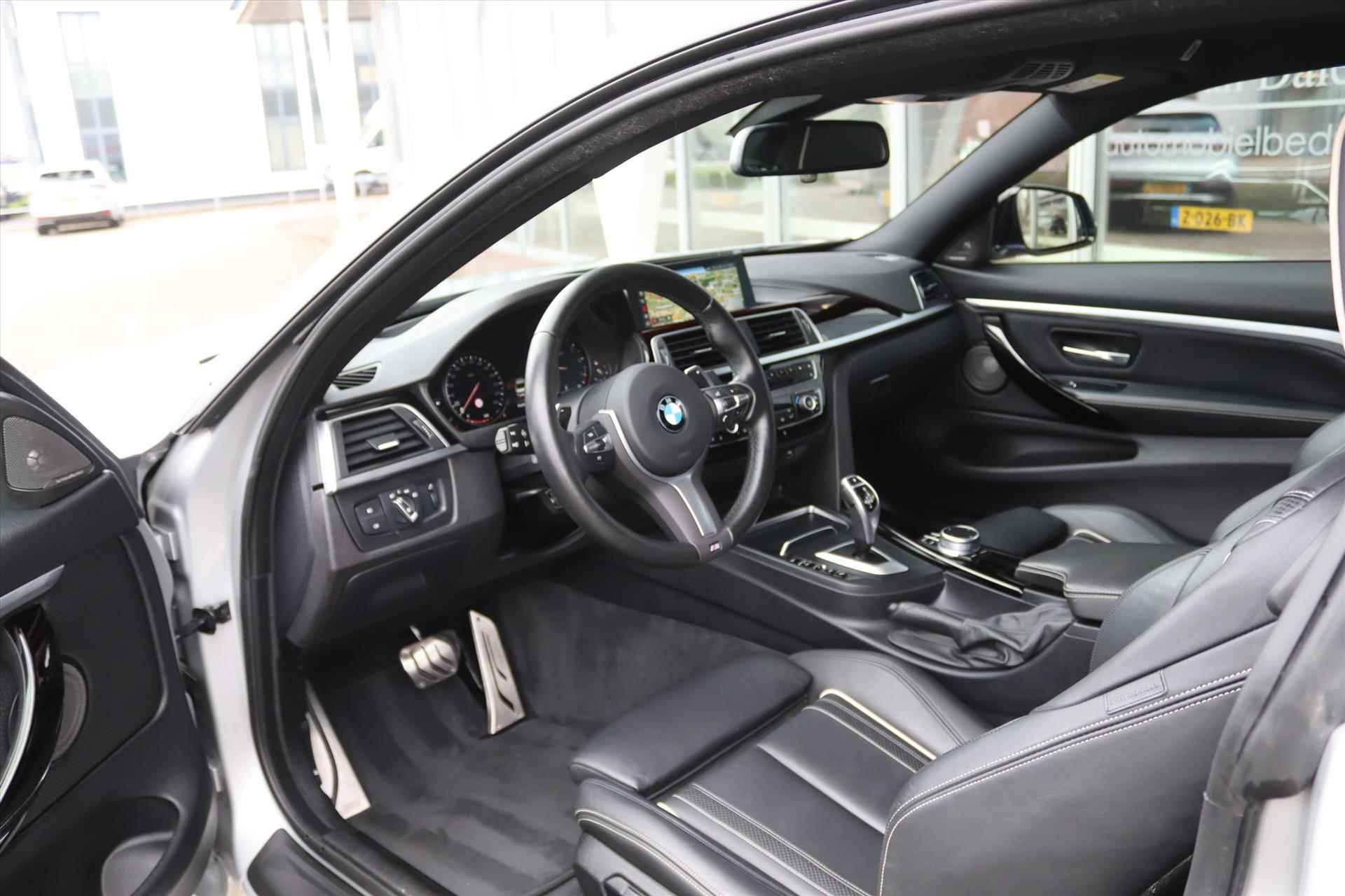 BMW 4-Serie Coupé (f32) 430i AUTOMAAT M-SPORT PLUS PACK Leer | Head Up | 1e Eigenaar | 360 Camera | 20 Inch Lm | Harman Kardon |  Memory | Elect. Trekh. | Stoelverw.| Led | - 5/62