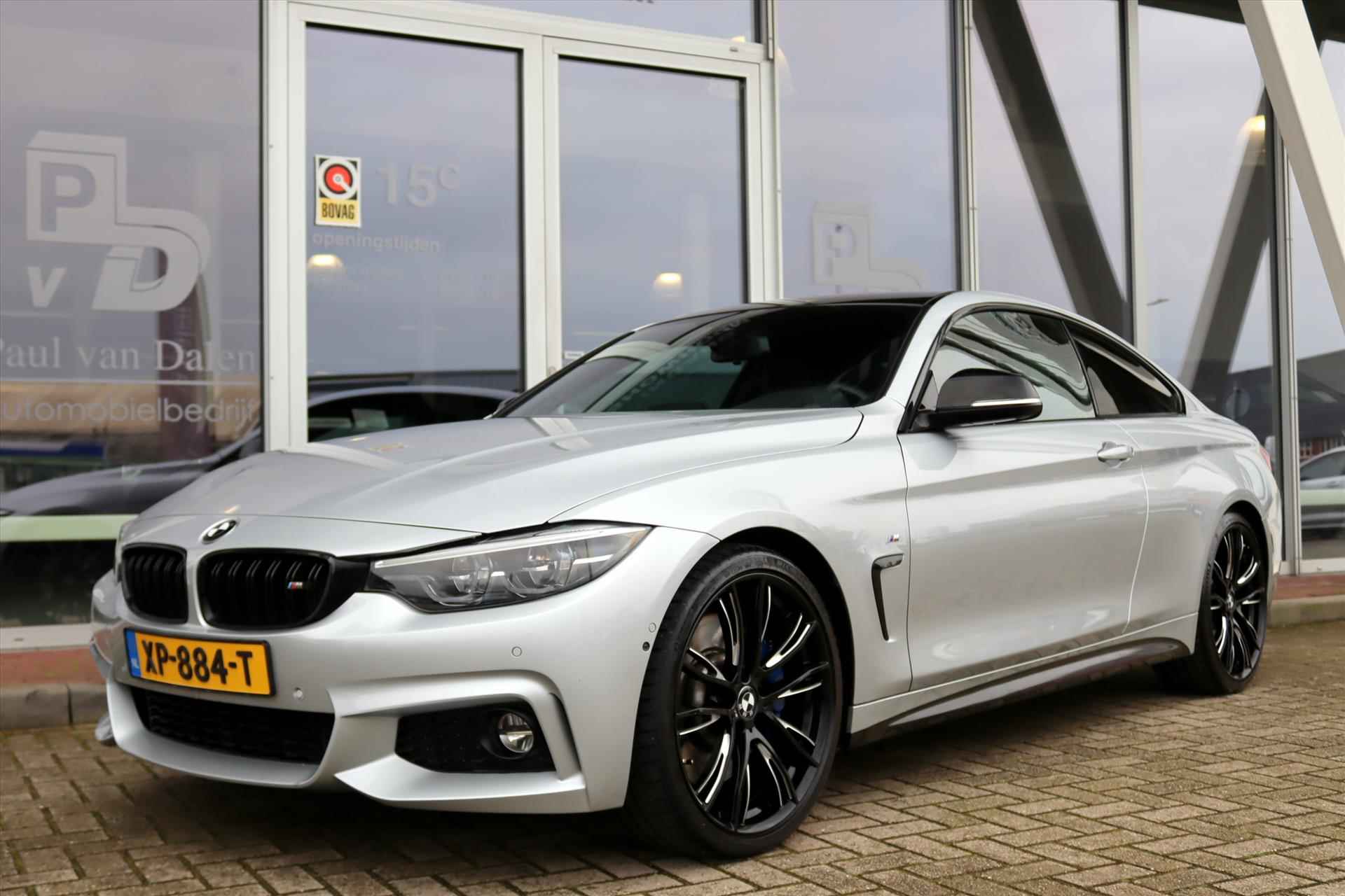 BMW 4-Serie Coupé (f32) 430i AUTOMAAT M-SPORT PLUS PACK Leer | Head Up | 1e Eigenaar | 360 Camera | 20 Inch Lm | Harman Kardon |  Memory | Elect. Trekh. | Stoelverw.| Led | - 44/62