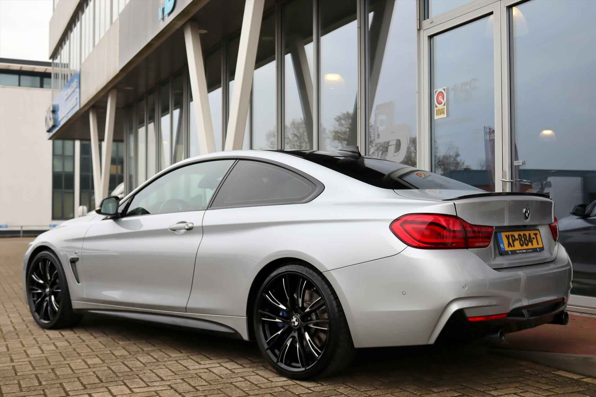 BMW 4-Serie Coupé (f32) 430i AUTOMAAT M-SPORT PLUS PACK Leer | Head Up | 1e Eigenaar | 360 Camera | 20 Inch Lm | Harman Kardon |  Memory | Elect. Trekh. | Stoelverw.| Led | - 45/62