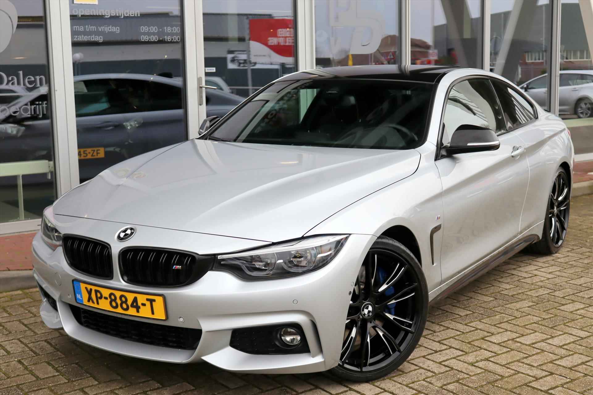 BMW 4-Serie Coupé (f32) 430i AUTOMAAT M-SPORT PLUS PACK Leer | Head Up | 1e Eigenaar | 360 Camera | 20 Inch Lm | Harman Kardon |  Memory | Elect. Trekh. | Stoelverw.| Led | - 54/62