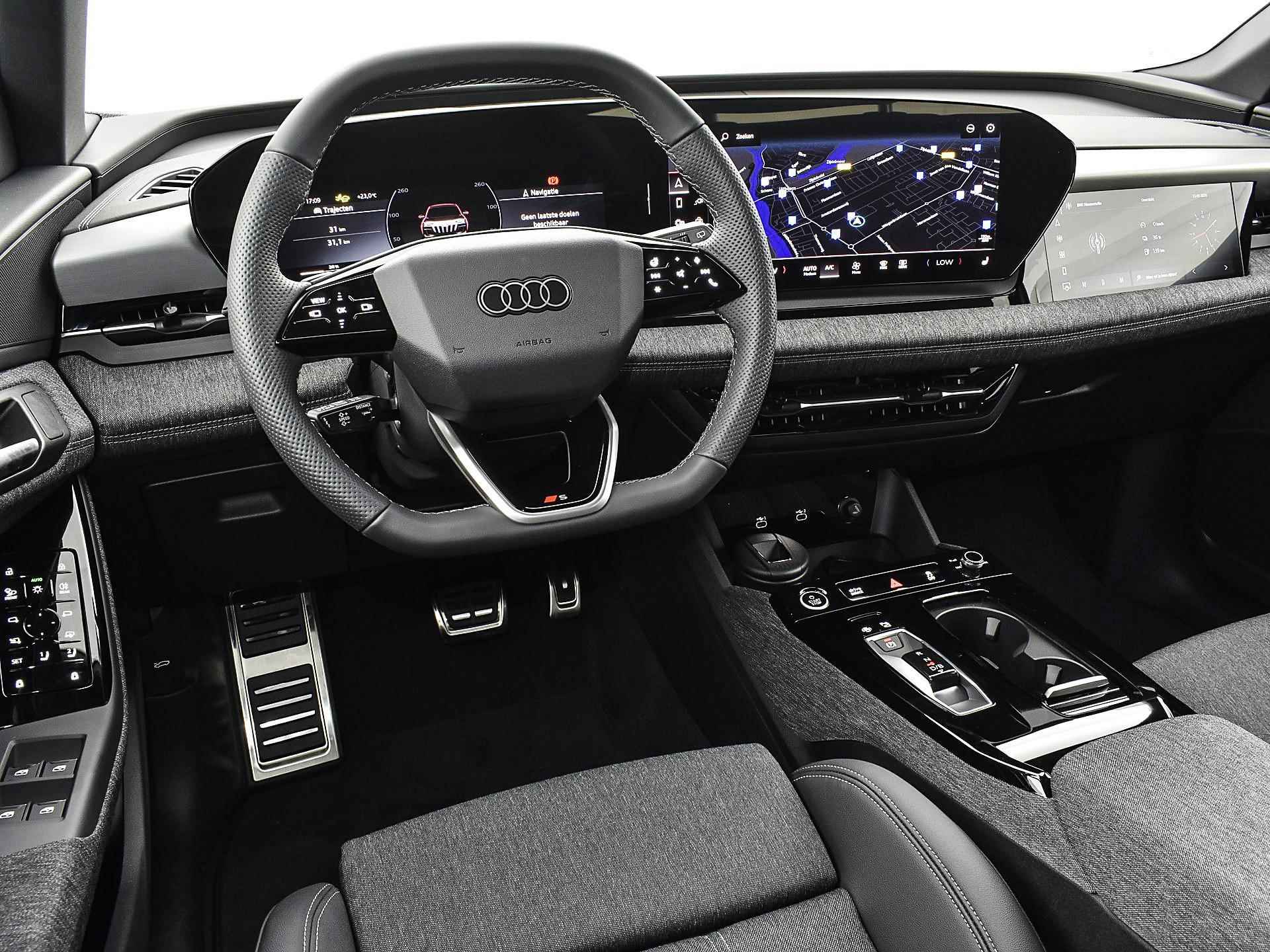 Audi Q6 e-tron S edition performance 100 kWh · Luchtvering · Adaptive cruise control · Camera's rondom - 18/42