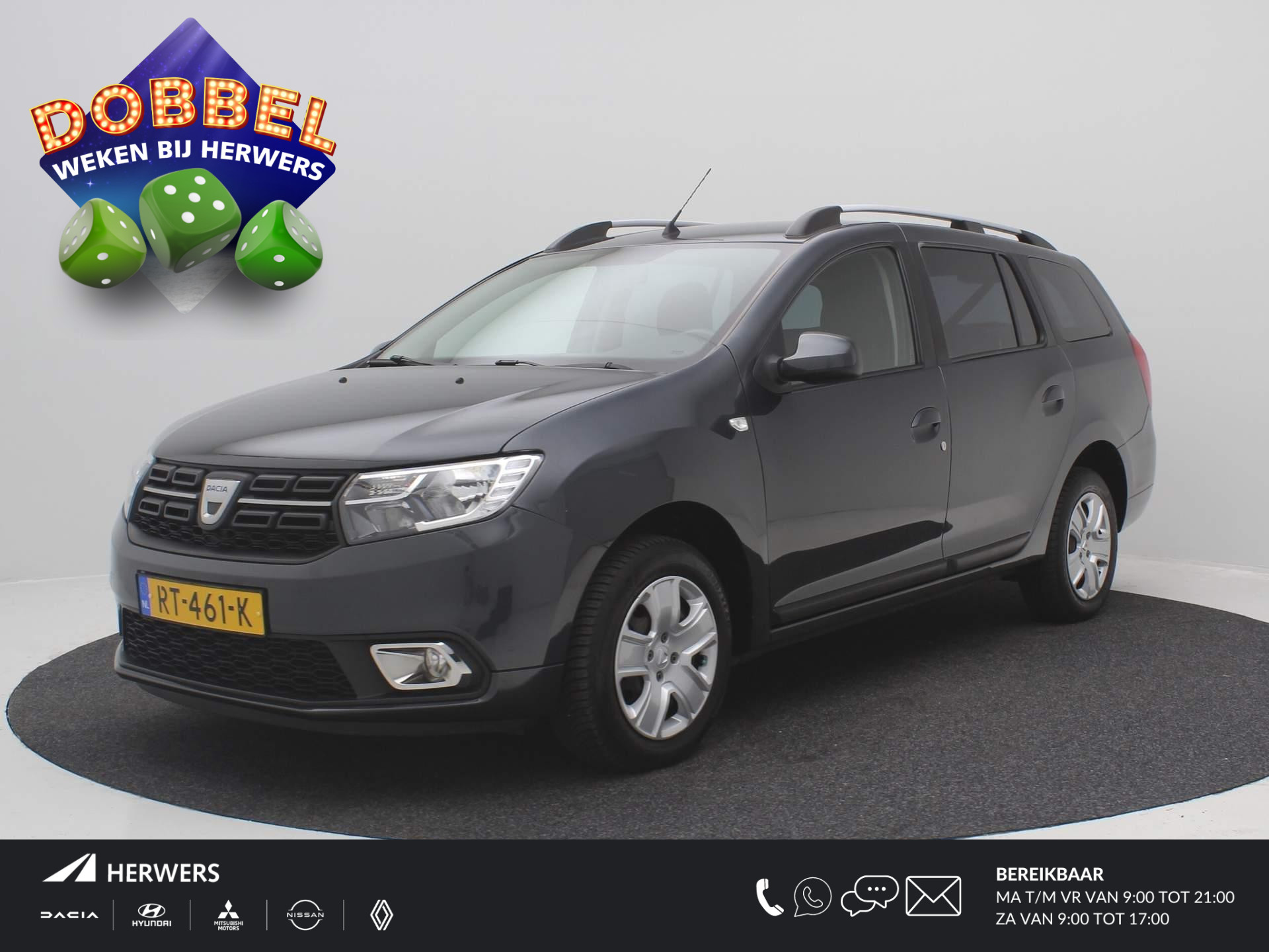 Dacia Logan MCV 0.9 TCe LPG-G3 Laureate / LPG-G3 / Navigatie / Cruise Control / Ruime gezinsauto / Airco / DAB+ / Parkeersensoren achter /