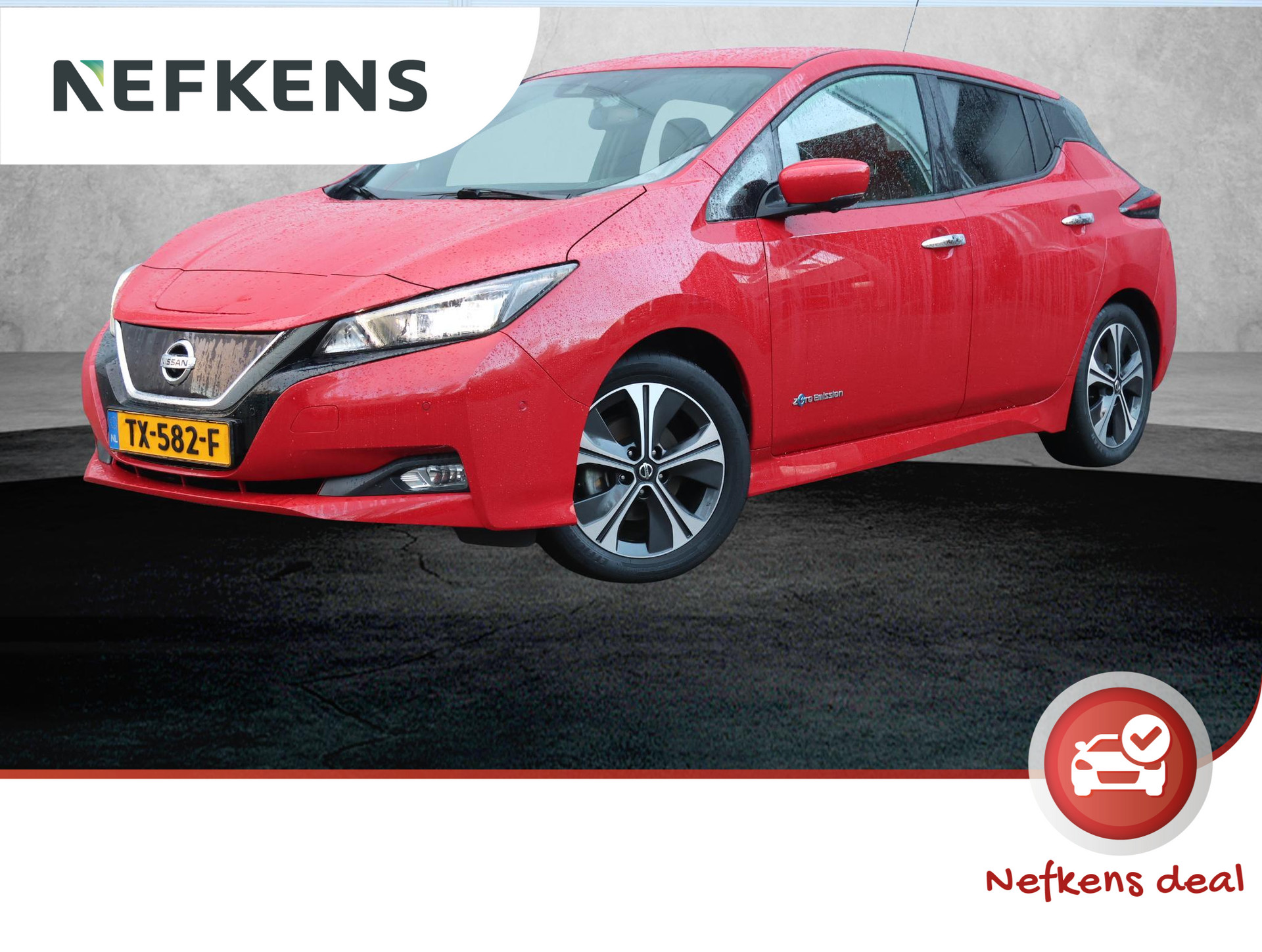 Nissan LEAF Tekna 40 kWh Winterpakket | Climate | Cruise | BOSE | Navigatie | 360Camera | 17'' LMV | NL Auto!