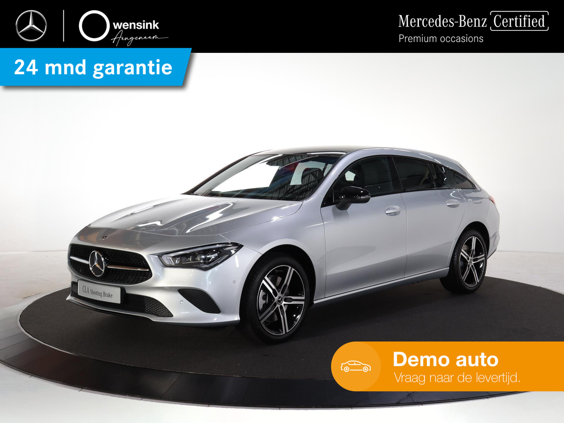 Mercedes-Benz CLA-Klasse Shooting Brake 250 e Luxury | Panorama-schuifdak | MultiBeam LED | Trekhaak | Achteruitrijcamera | Stoelverwarming | DAB+ Radio | Breed Display | Elektrische Kofferklep |