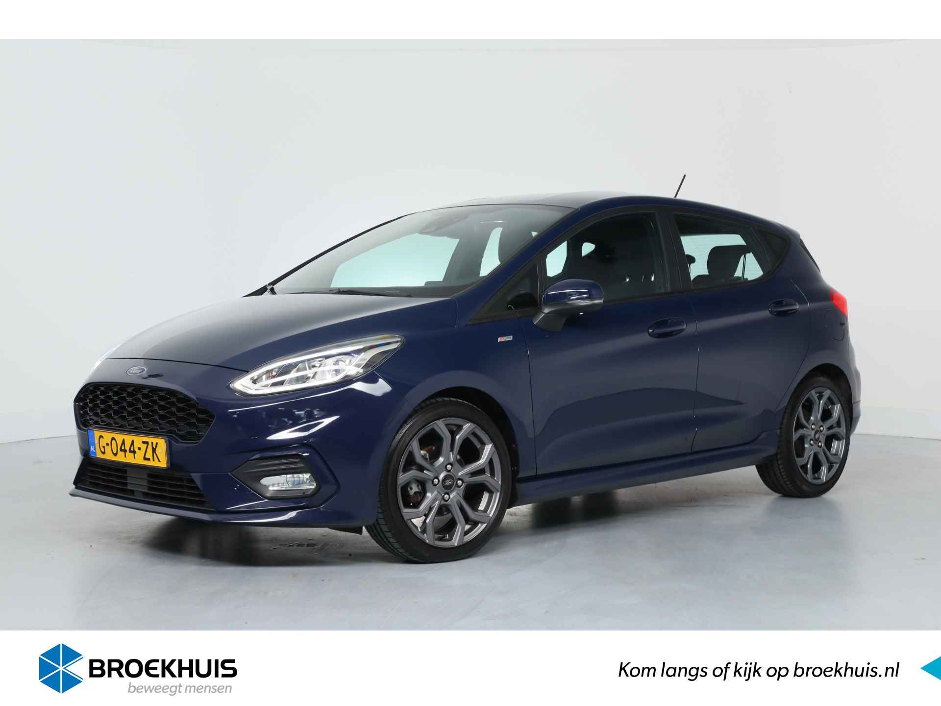 Ford Fiesta 1.0 EcoBoost ST-Line | Climate control | Navi by App | Cruise control | Lichtmetaal | Dealer onderhouden |