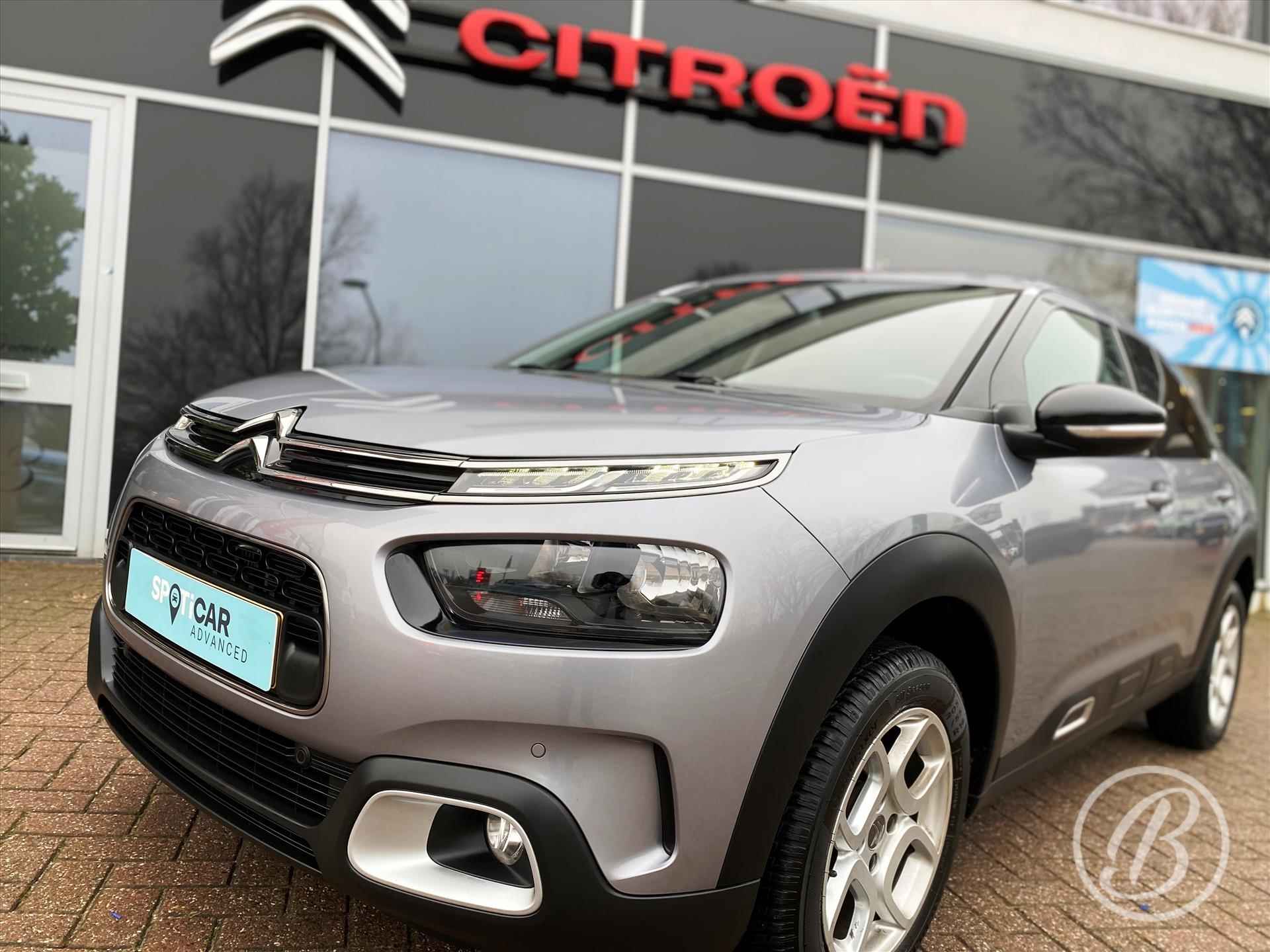 CITROEN C4 Cactus 1.2 Turbo 110pk  Shine | 16 inch velgen, parkeersensoren voor en achter, verw. voorstoelen, navigatie, apple, android, camera, cruise- en climate - 12/56