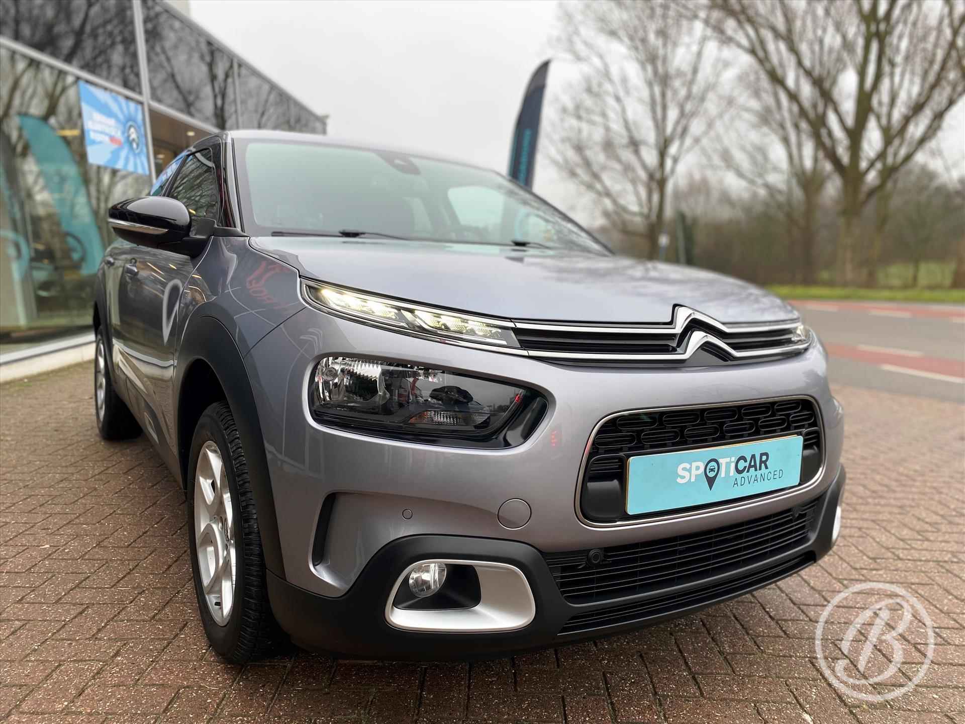 CITROEN C4 Cactus 1.2 Turbo 110pk  Shine | 16 inch velgen, parkeersensoren voor en achter, verw. voorstoelen, navigatie, apple, android, camera, cruise- en climate - 35/56