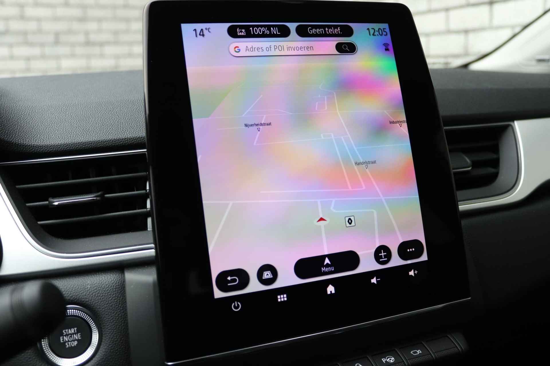 Renault Captur 1.0 TCe 90 Techno | Navigatie 9,3" | Apple Carplay | Climate Control | LED koplampen | Bose Audio | 360° Camera | Parkeersensoren | LMV 18" | Two-Tone | - 9/33