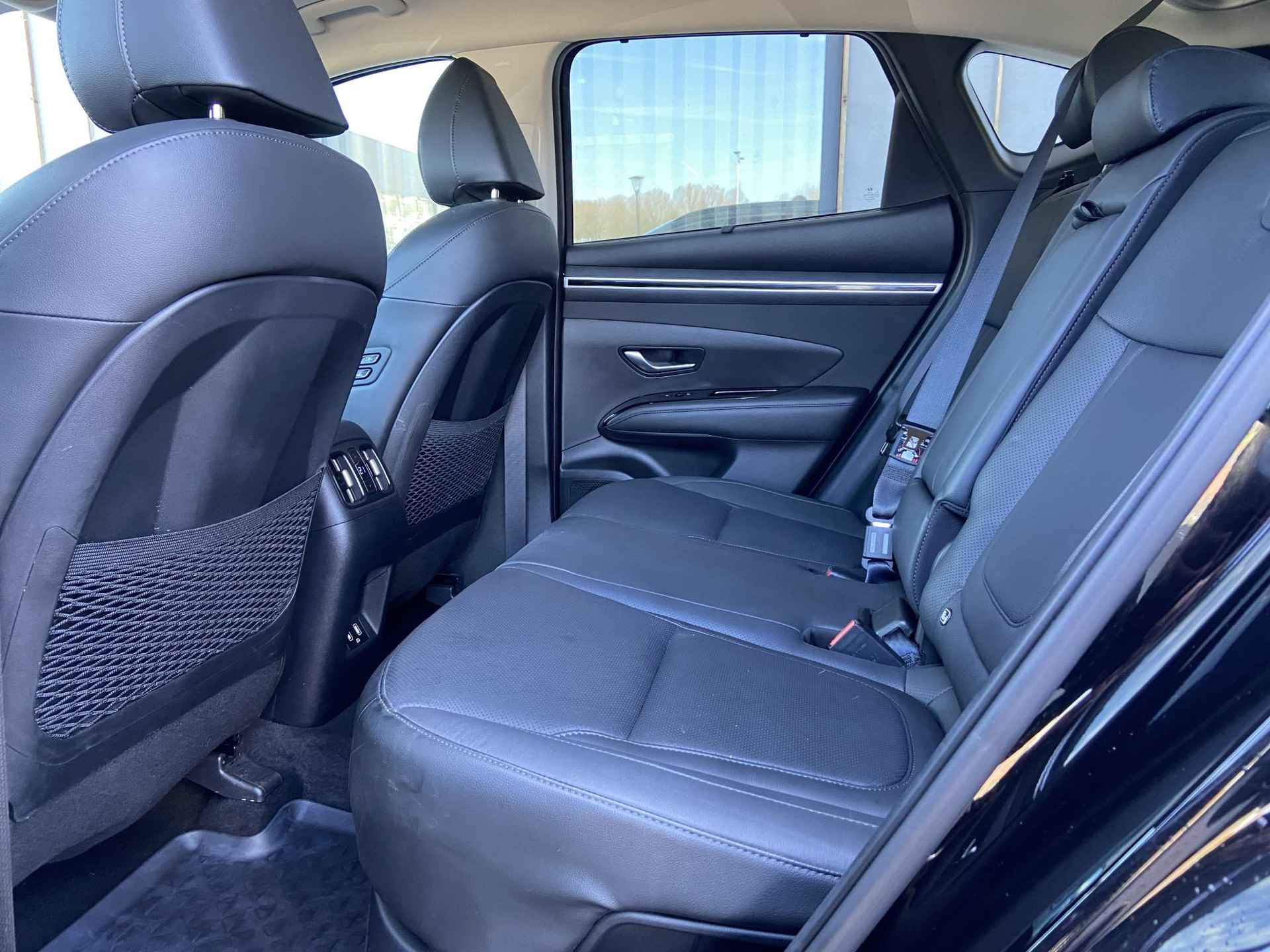 Hyundai Tucson 1.6 T-GDI HEV 230 PK Premium  || Lederen bekleding + memory | Blind-spot View Monitor| Fabrieksgarantie 10-2027 | - 15/59