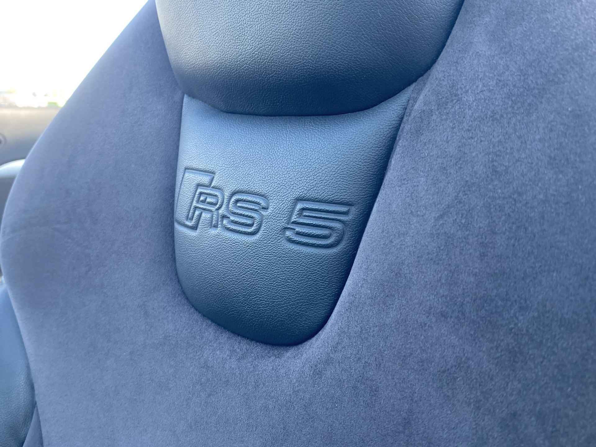 Audi RS5 Cabriolet 4.2 FSI RS 5 quattro | Origineel NL | Miltek | 451PK | LED | S Sportstoelen | Stoelverwarming | MMI Navigatie Plus | Xenon Plus | B&O Audio | DAB | Homelink | Camera | Digitaal Dashboard | Adaptieve Cruise | Leder/Alcantara | Stoelen + Geheugen | - 22/48