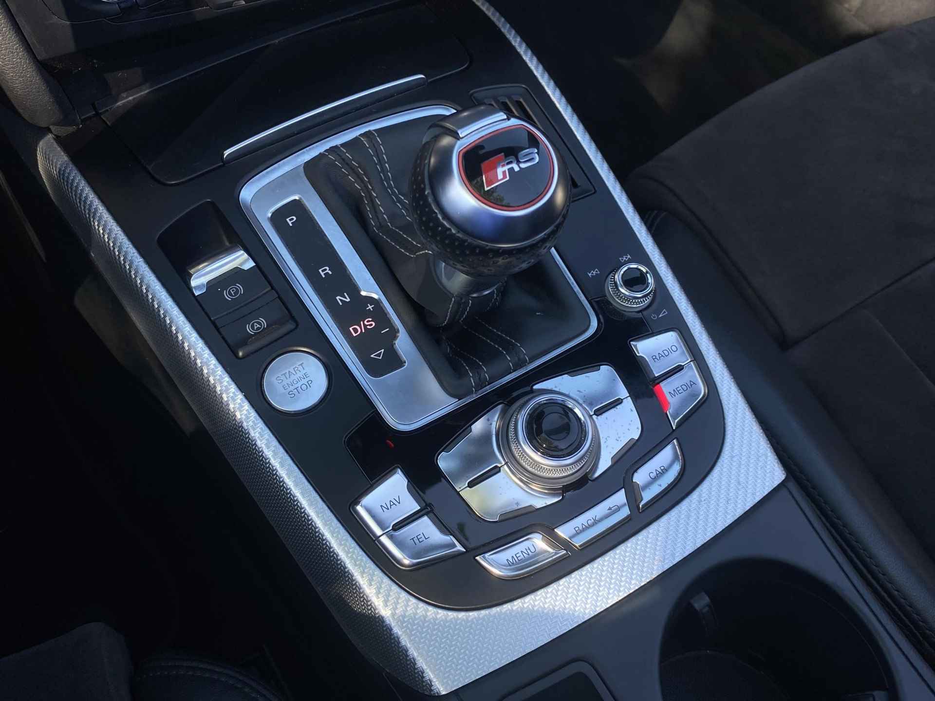 Audi RS5 Cabriolet 4.2 FSI RS 5 quattro | Origineel NL | Miltek | 451PK | LED | S Sportstoelen | Stoelverwarming | MMI Navigatie Plus | Xenon Plus | B&O Audio | DAB | Homelink | Camera | Digitaal Dashboard | Adaptieve Cruise | Leder/Alcantara | Stoelen + Geheugen | - 34/48