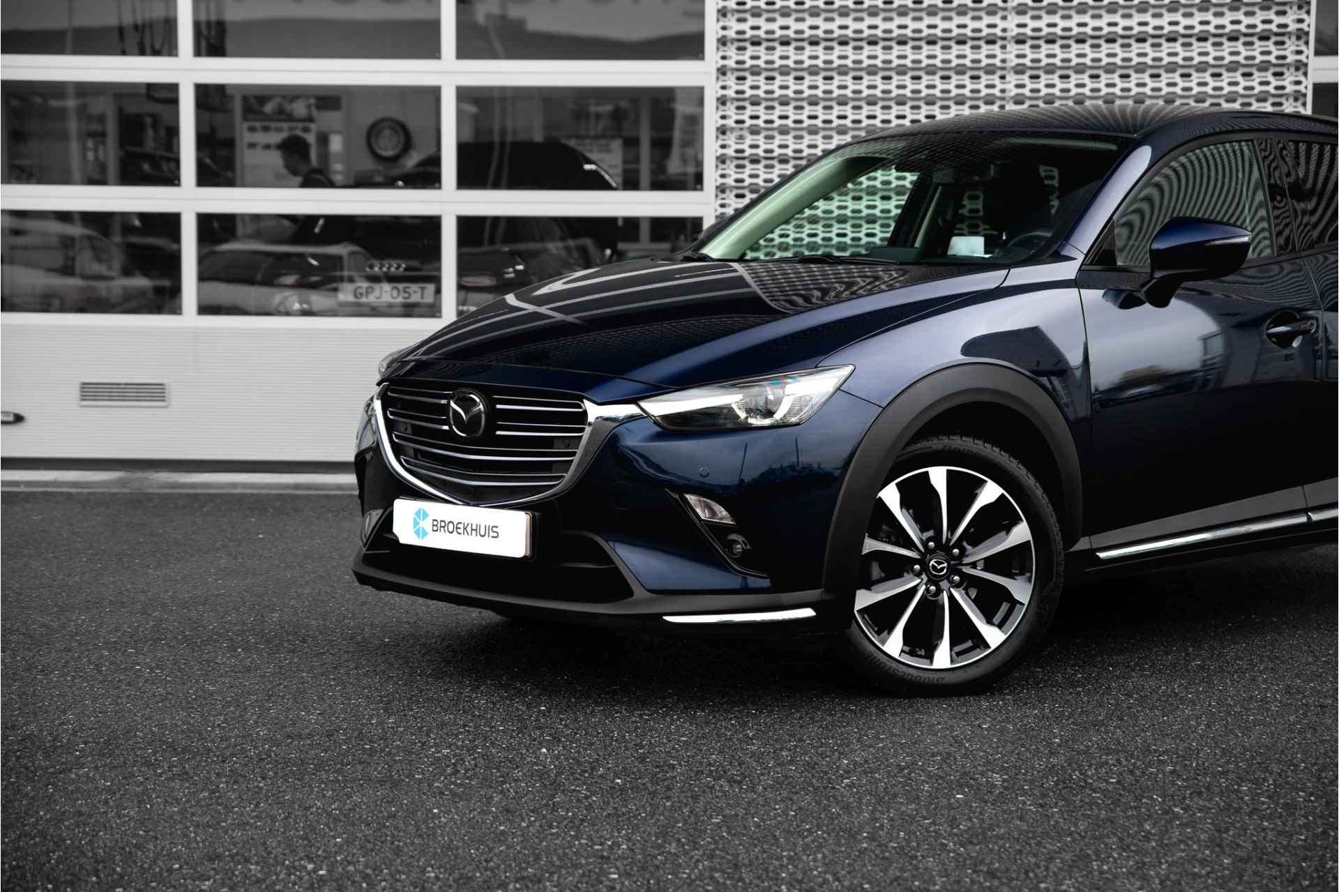 Mazda CX-3 2.0 SkyActiv-G 120 GT-M | Automaat | Leder | Trekhaak | Adapt. Cruise | Camera - 18/29