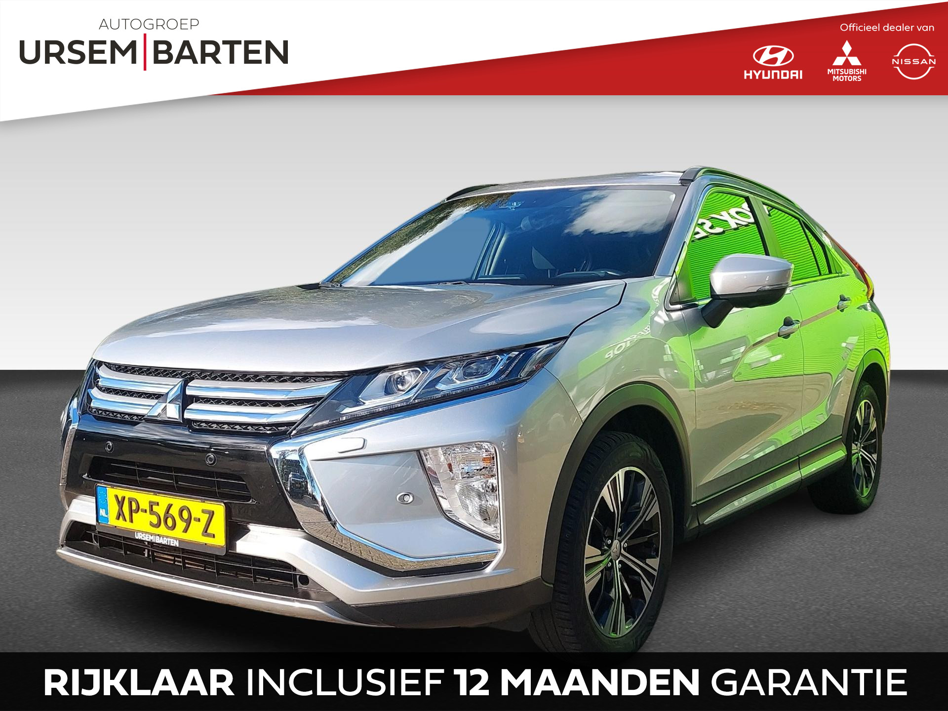 Mitsubishi Eclipse Cross 1.5 DI-T First Edition Unieke uitvoering MET voorruit- stuur- én stoelverwarming zittingen achter!  Trekhaak 1600kg