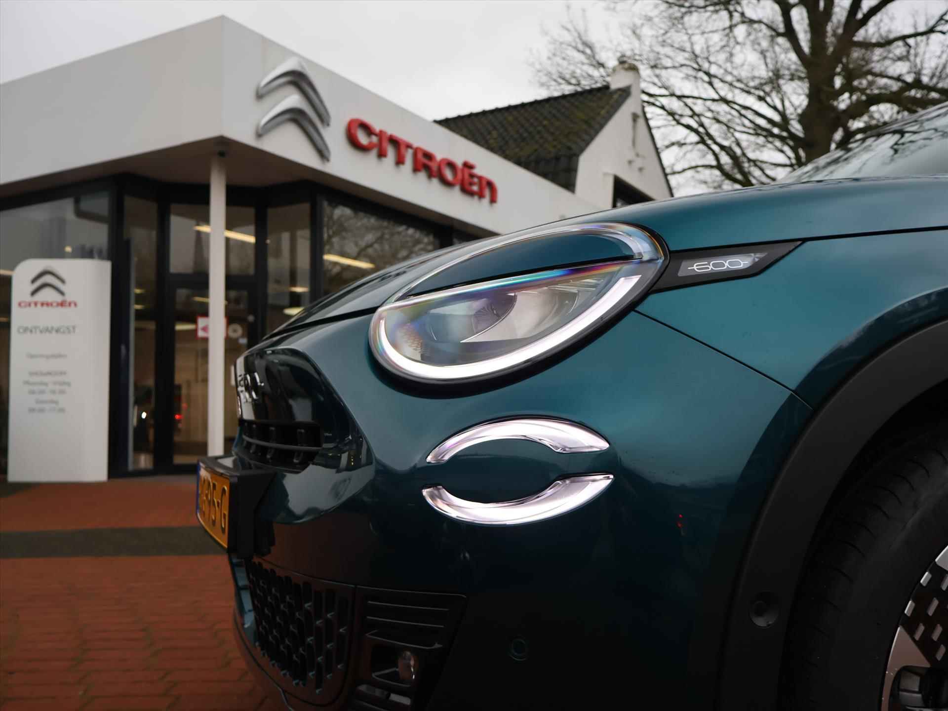 FIAT 600 Hybride 100PK Automaat6 La Prima, Rijklaarprijs | Keyless Entry | Camera | Navigatie | Apple Carplay | Stoelverwarming - 12/72